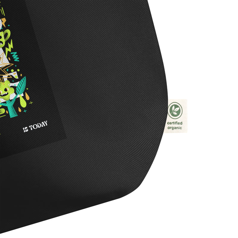 Bring Them Home | Neon Green Edition | Large Organic Tote Bag