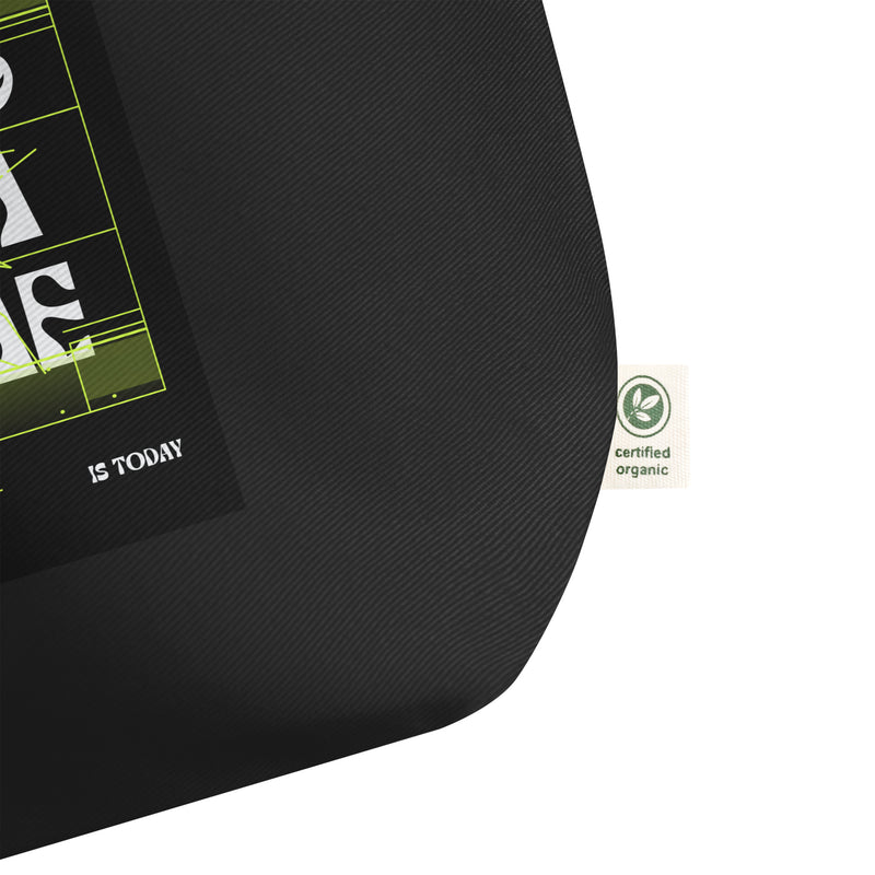 Bring Them Home | Neon Green Edition | Large Organic Tote Bag