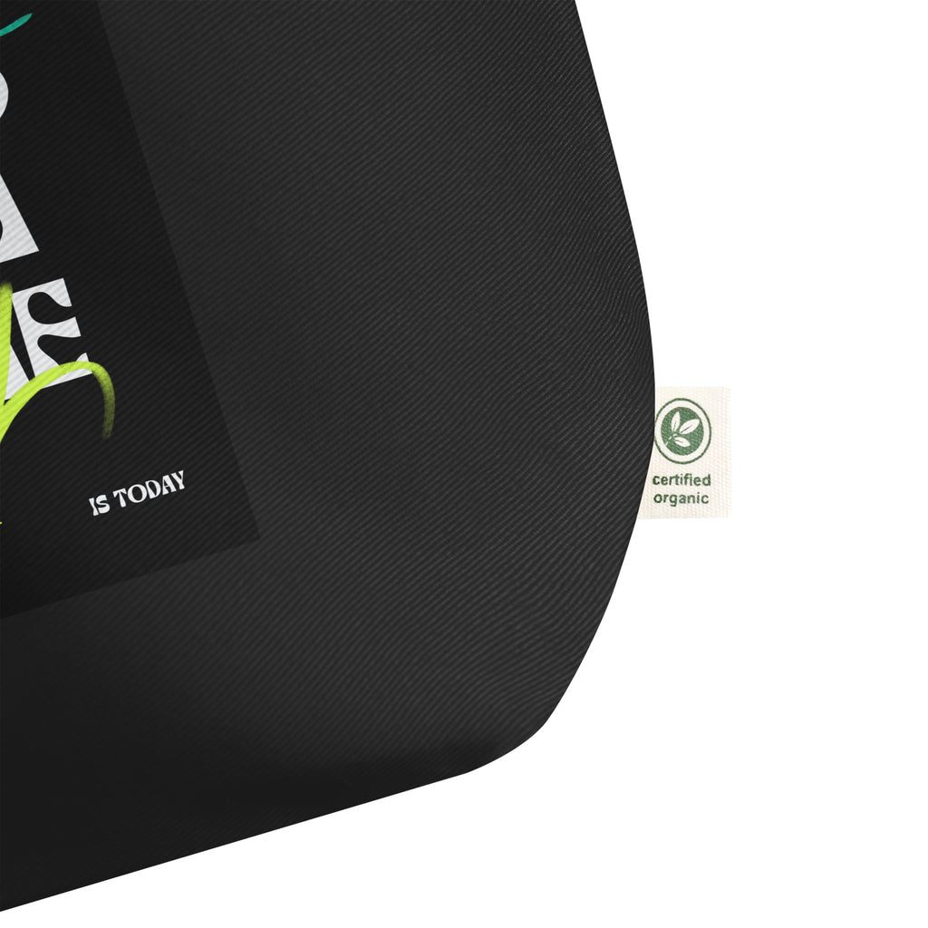 Bring Them Home | Neon Green Edition | Large Organic Tote Bag