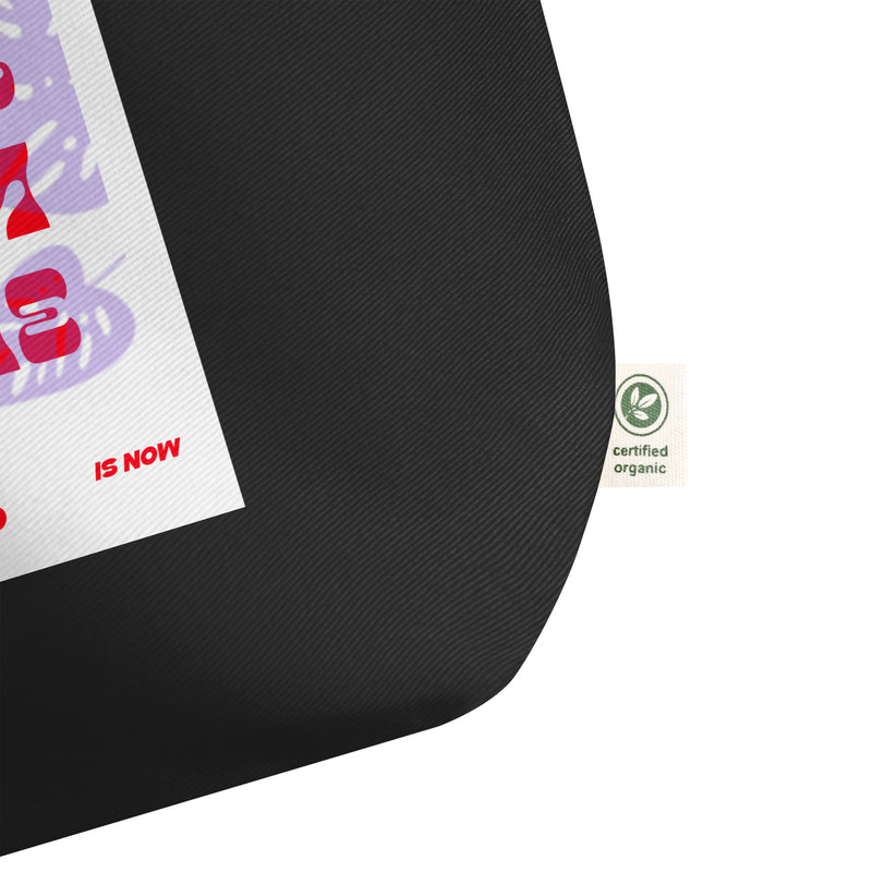 Bring Them Home | Red-Purple Edition | Large Organic Tote Bag