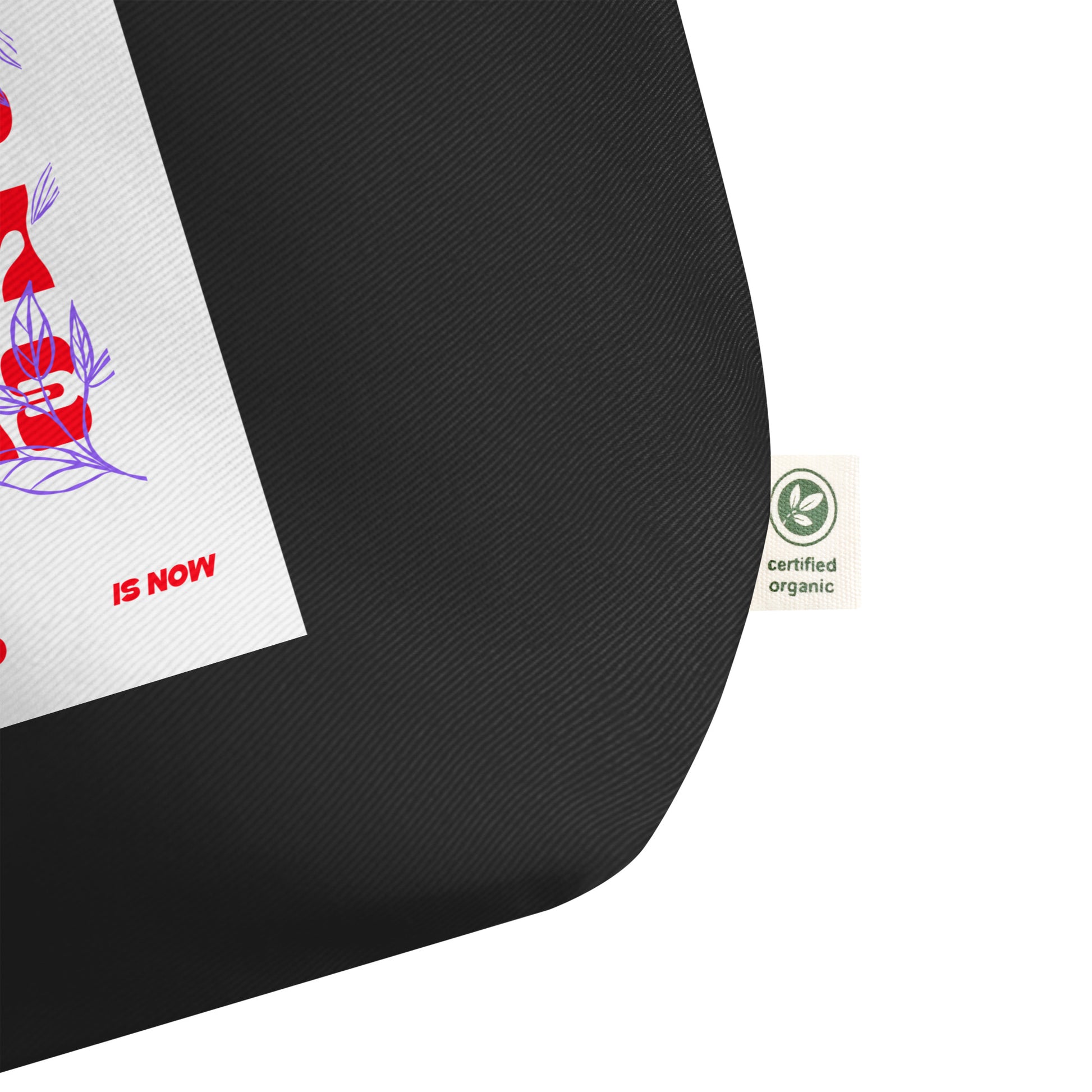 Bring Them Home | Red-Purple Edition | Large Organic Tote Bag
