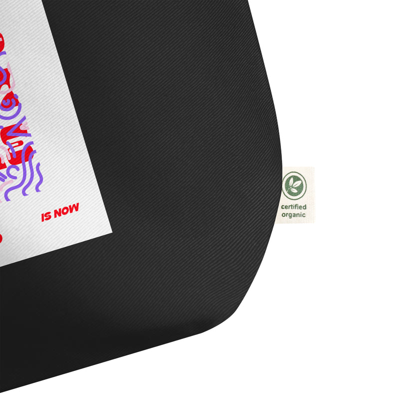 Bring Them Home | Red-Purple Edition | Large Organic Tote Bag