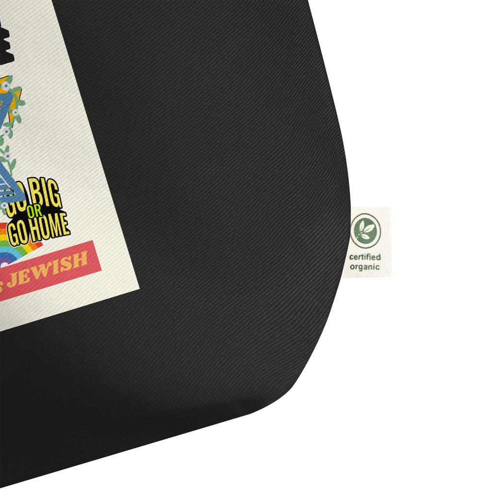 Shop Jewish | Creme | Large Organic Tote Bag Jouparty