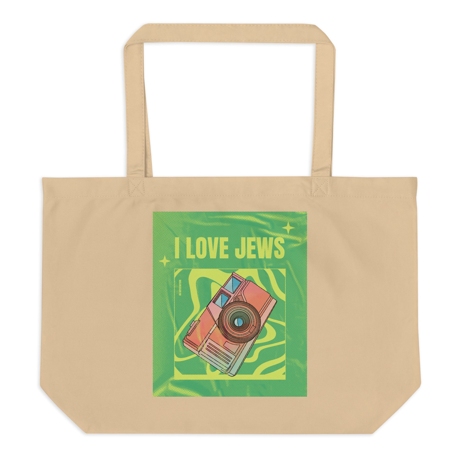 All In For Jews | Large Organic Tote Bag