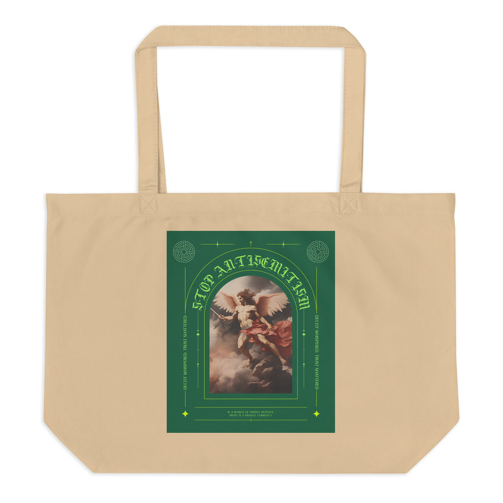 All In For Jews | Large Organic Tote Bag Jouparty