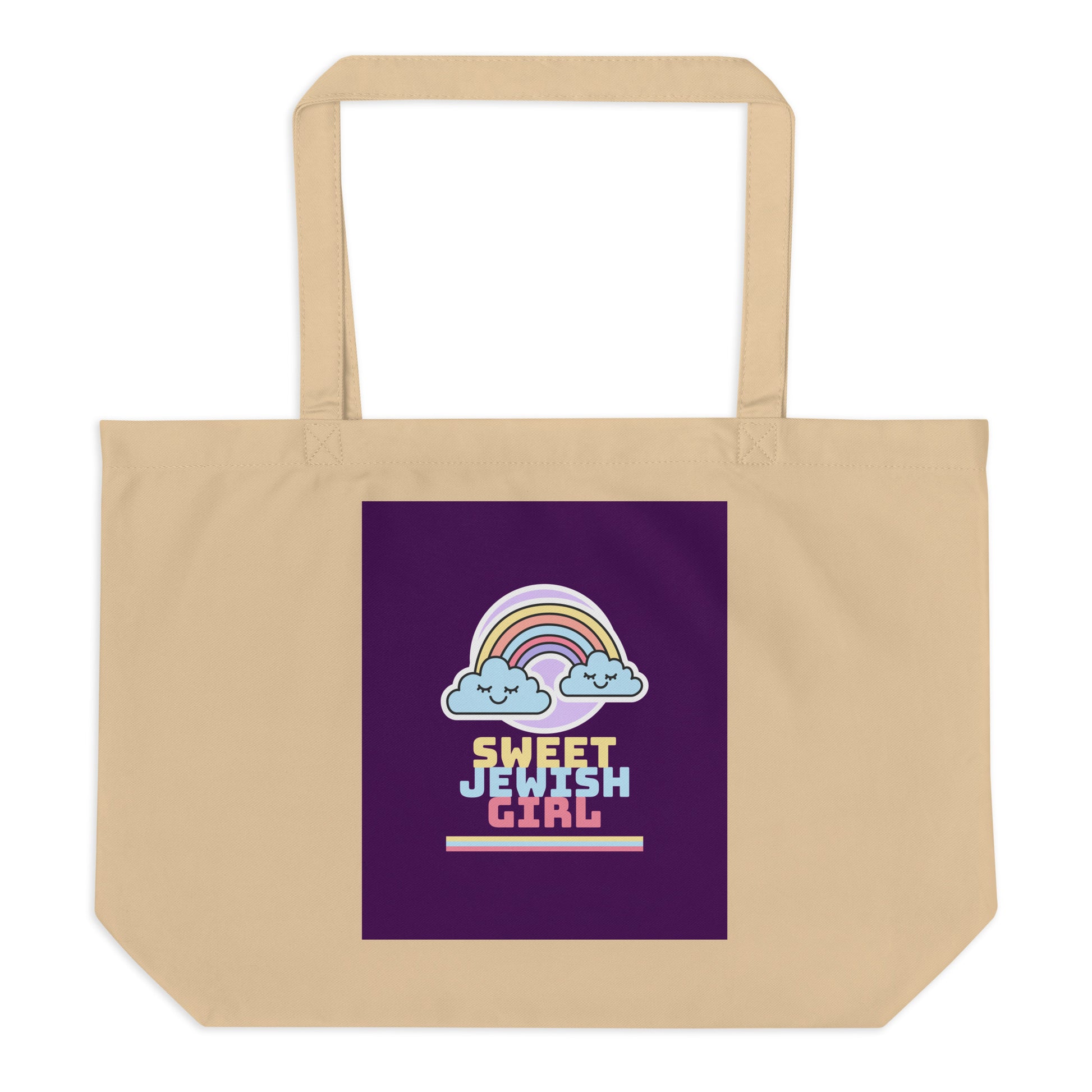 All In For Jews | Large Organic Tote Bag Jouparty