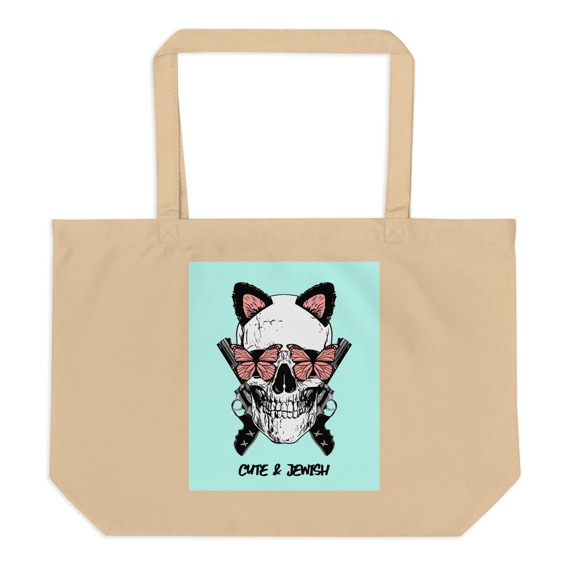 All In For Jews | Large Organic Tote Bag Jouparty