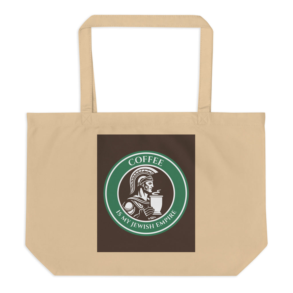 All In For Jews | Large Organic Tote Bag Jouparty