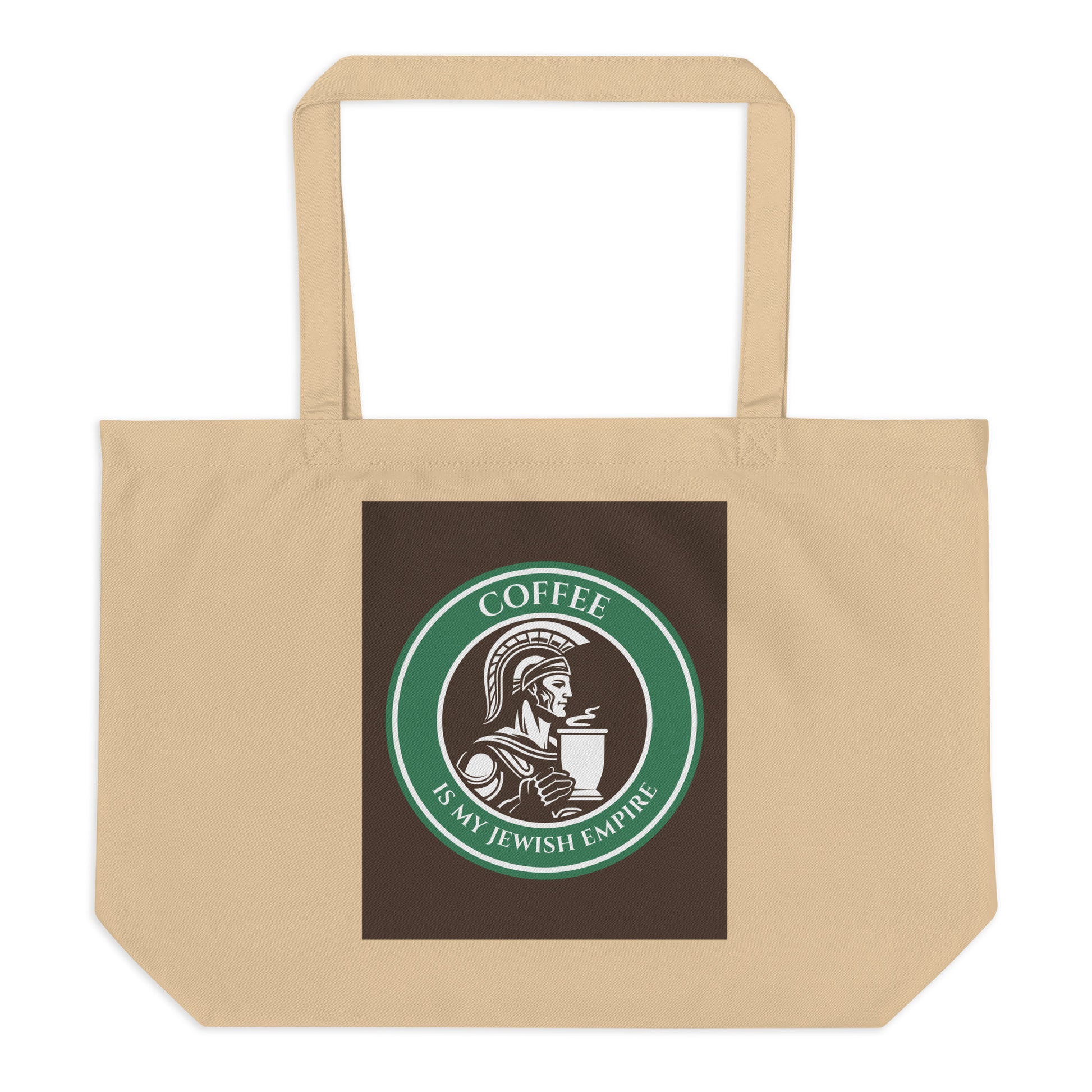 All In For Jews | Large Organic Tote Bag Jouparty