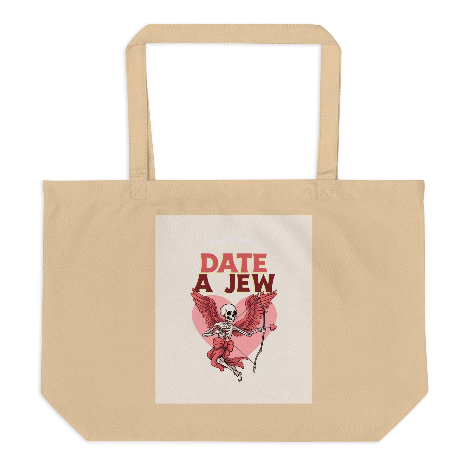All In For Jews | Large Organic Tote Bag Jouparty