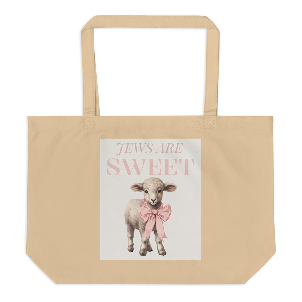 All In For Jews | Large Organic Tote Bag Jouparty