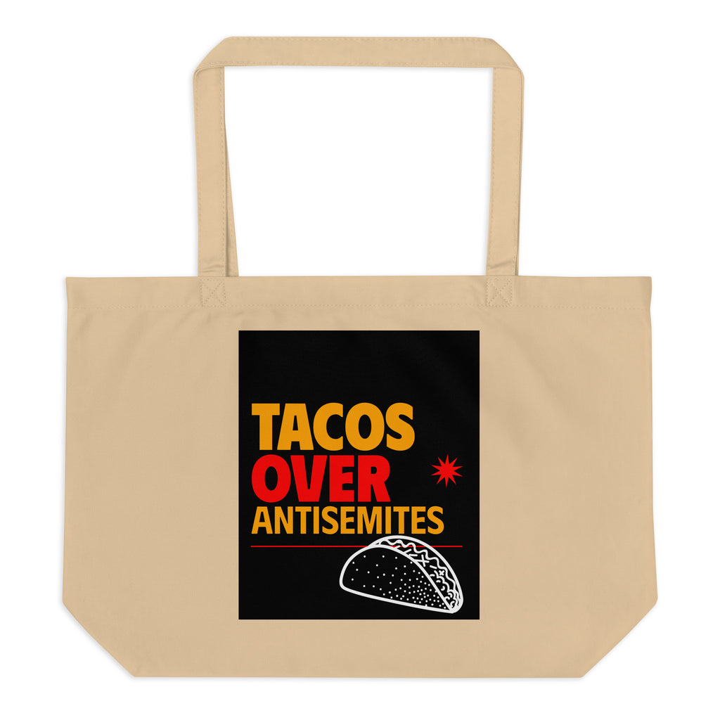 All In For Jews | Large Organic Tote Bag Jouparty