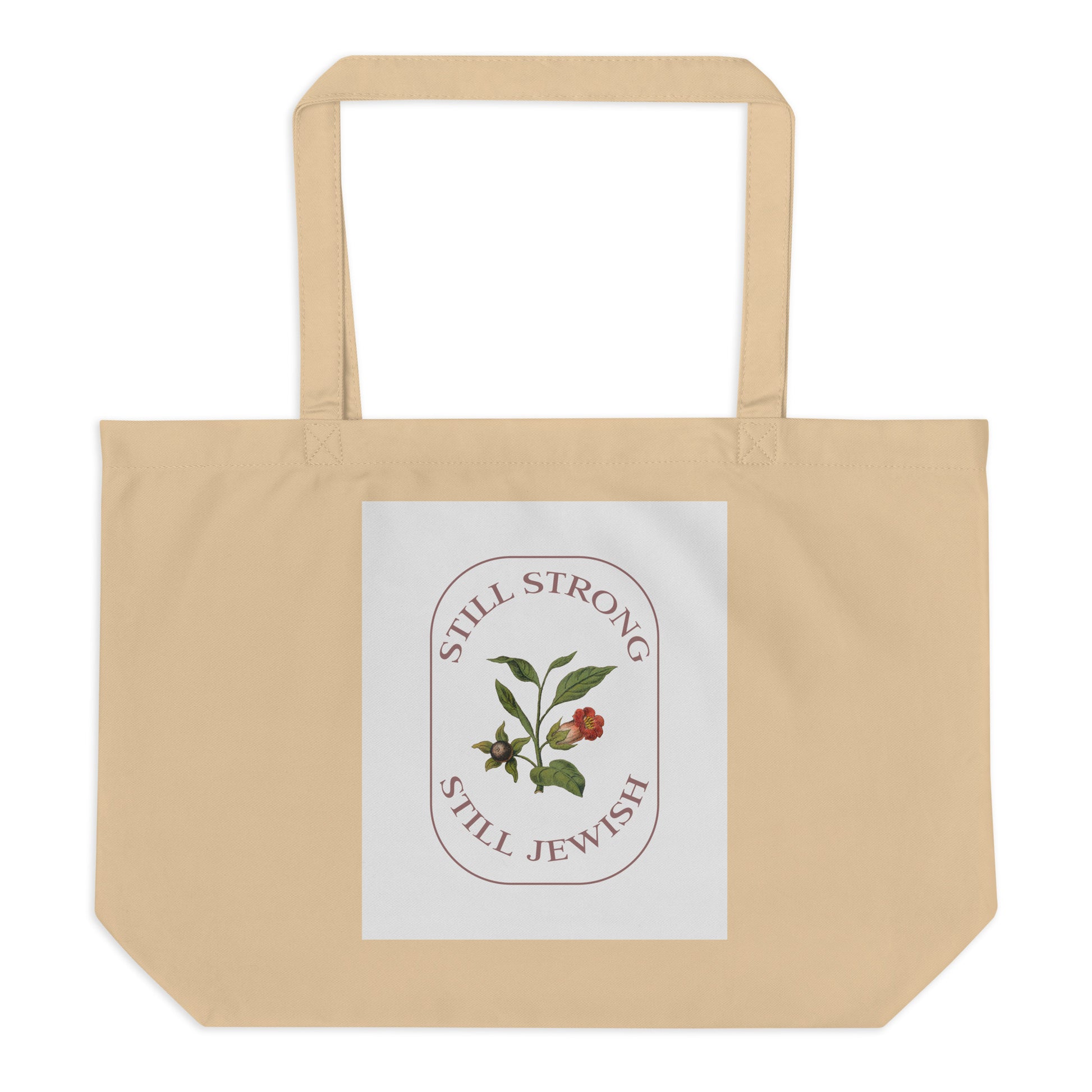 All In For Jews | Large Organic Tote Bag Jouparty
