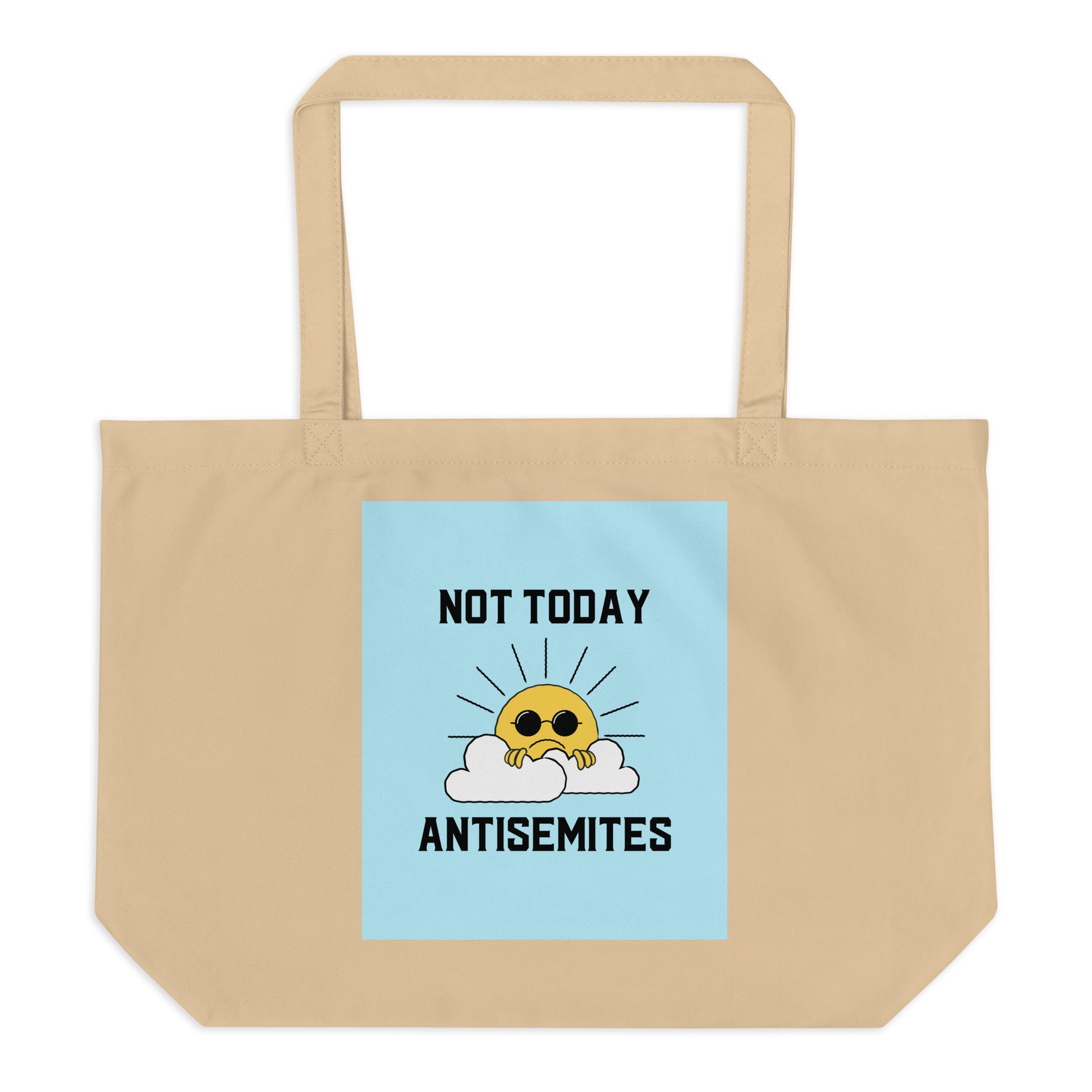 All In For Jews | Large Organic Tote Bag Jouparty