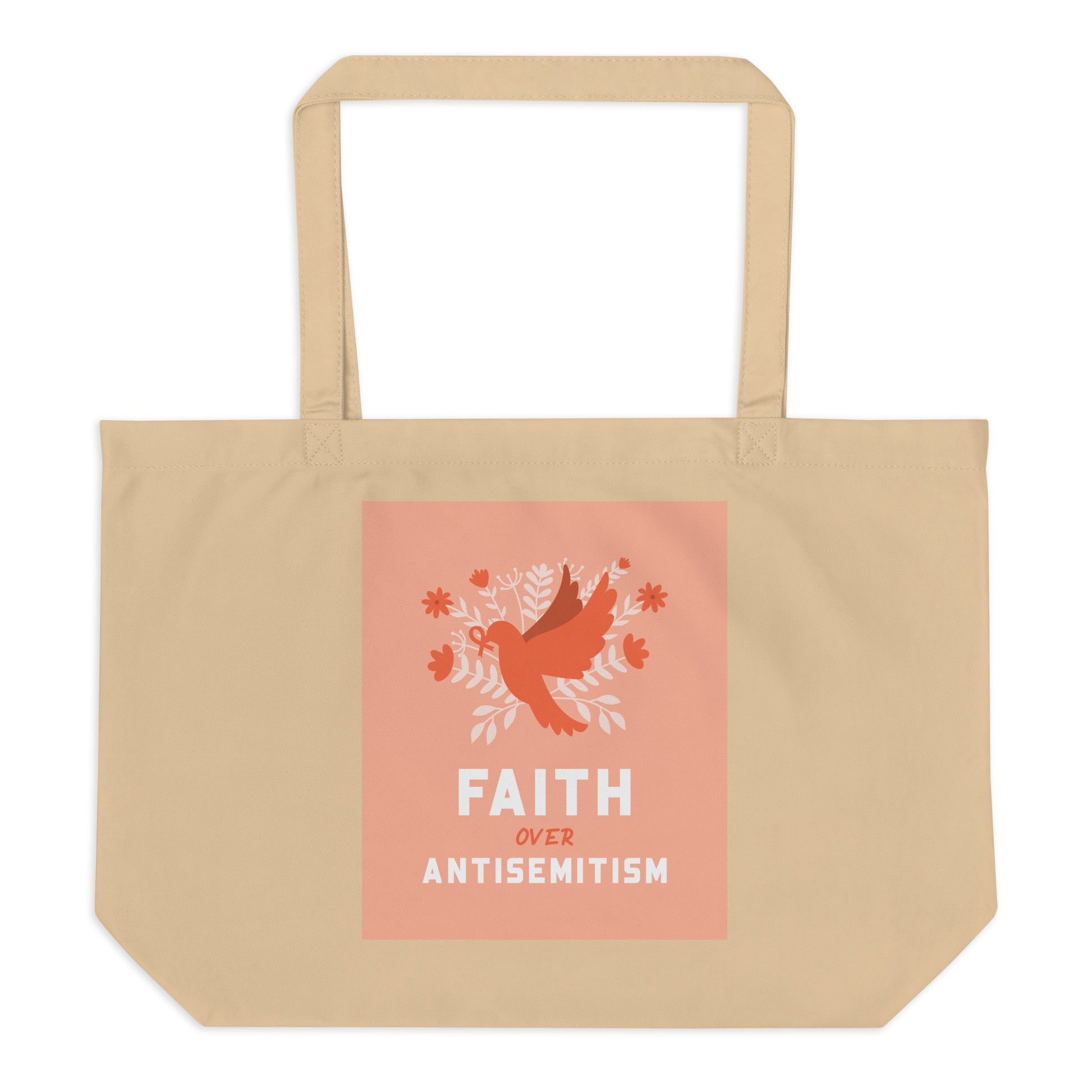 All In For Jews | Large Organic Tote Bag Jouparty