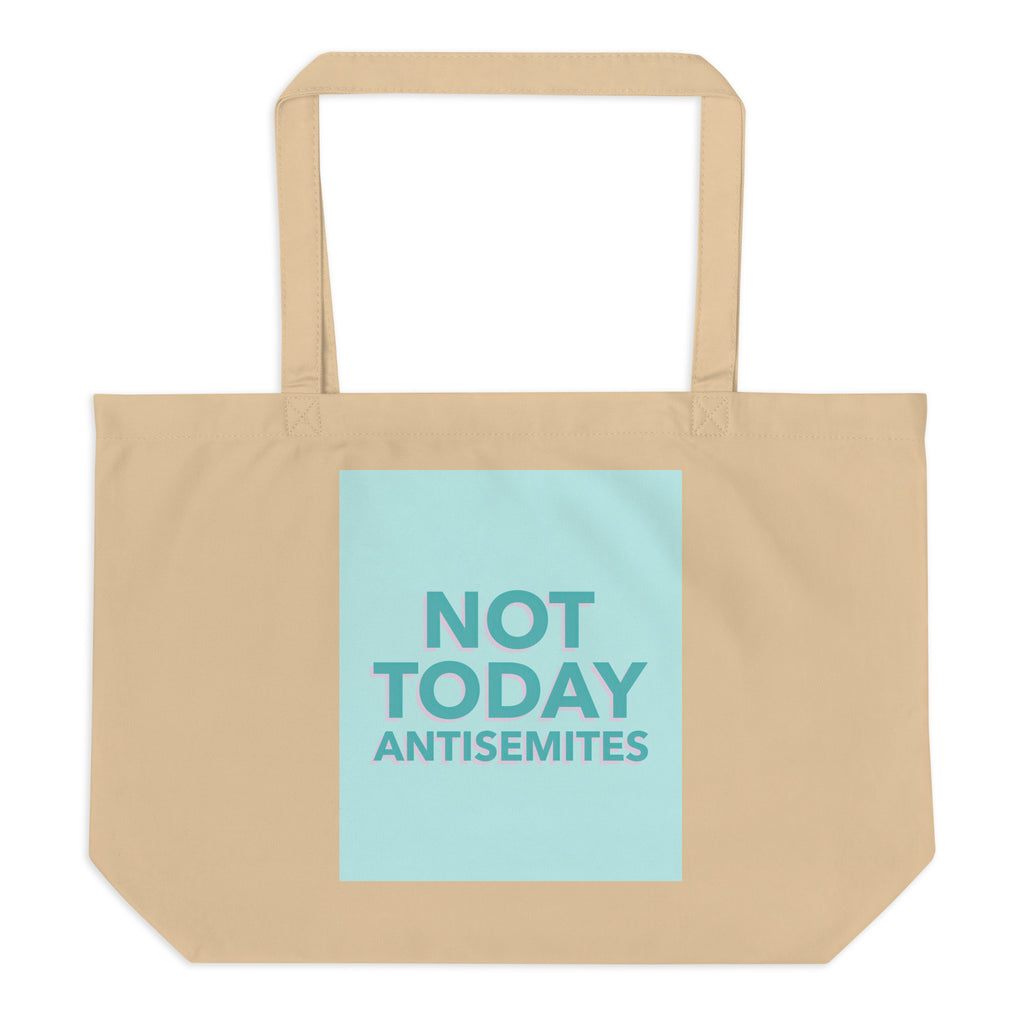 All In For Jews | Large Organic Tote Bag Jouparty