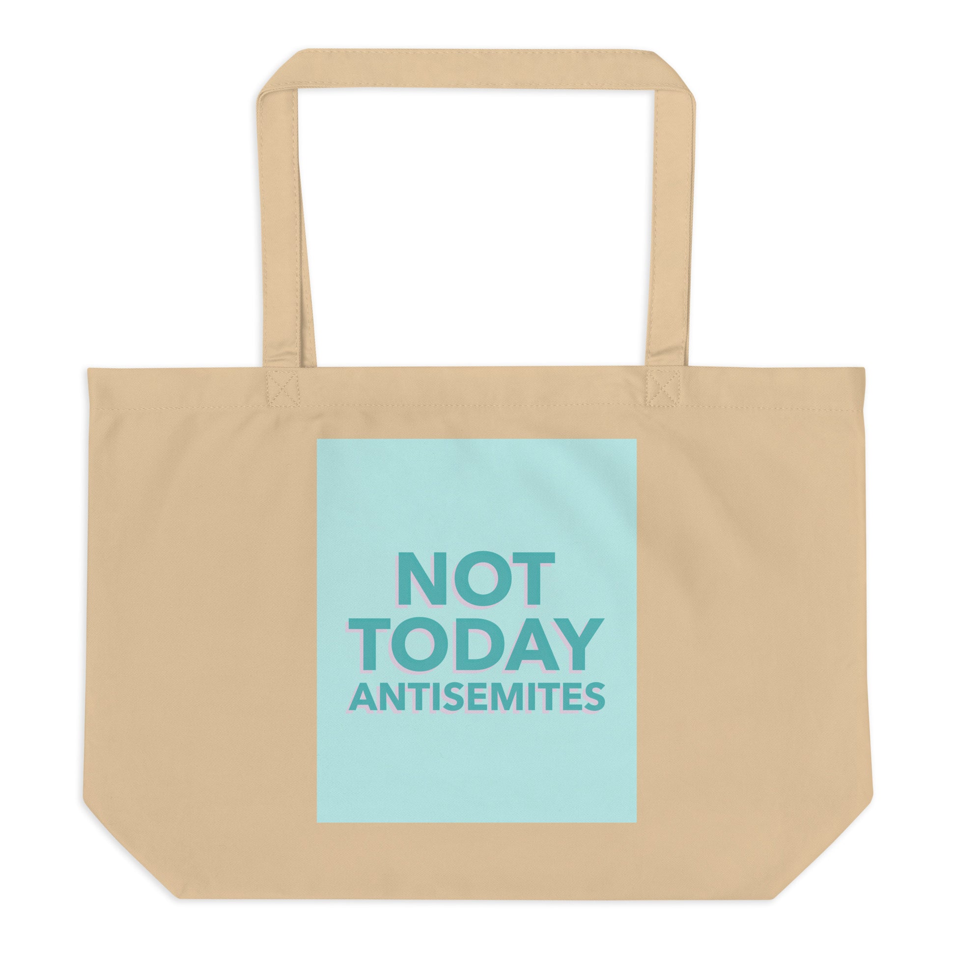 All In For Jews | Large Organic Tote Bag Jouparty