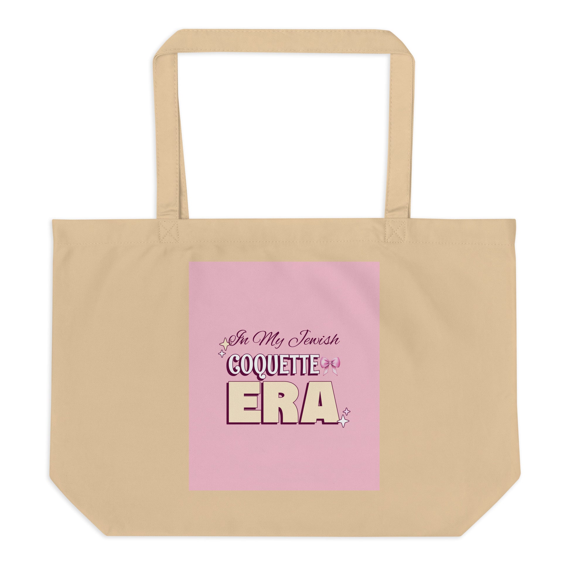 All In For Jews | Large Organic Tote Bag Jouparty
