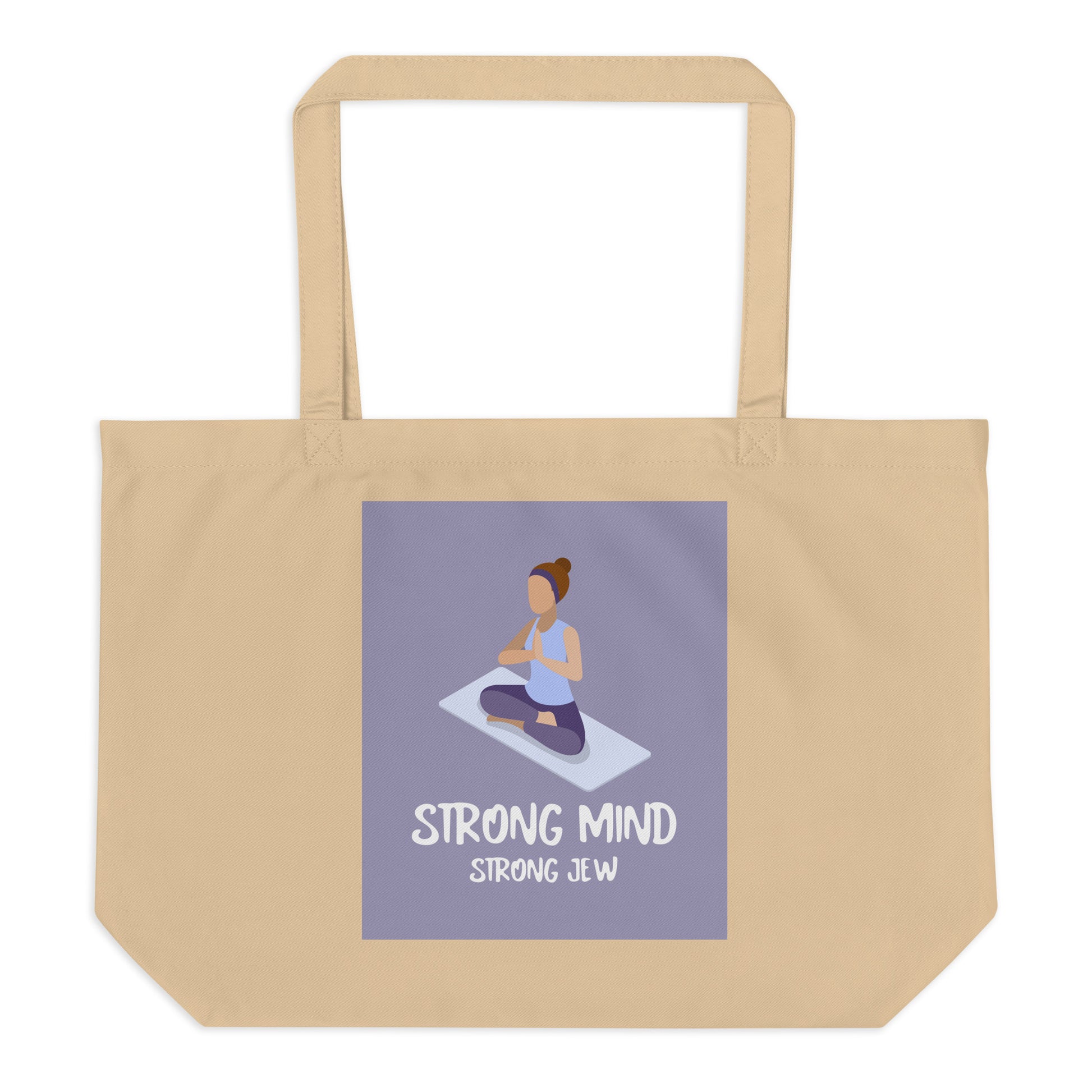 All In For Jews | Large Organic Tote Bag Jouparty