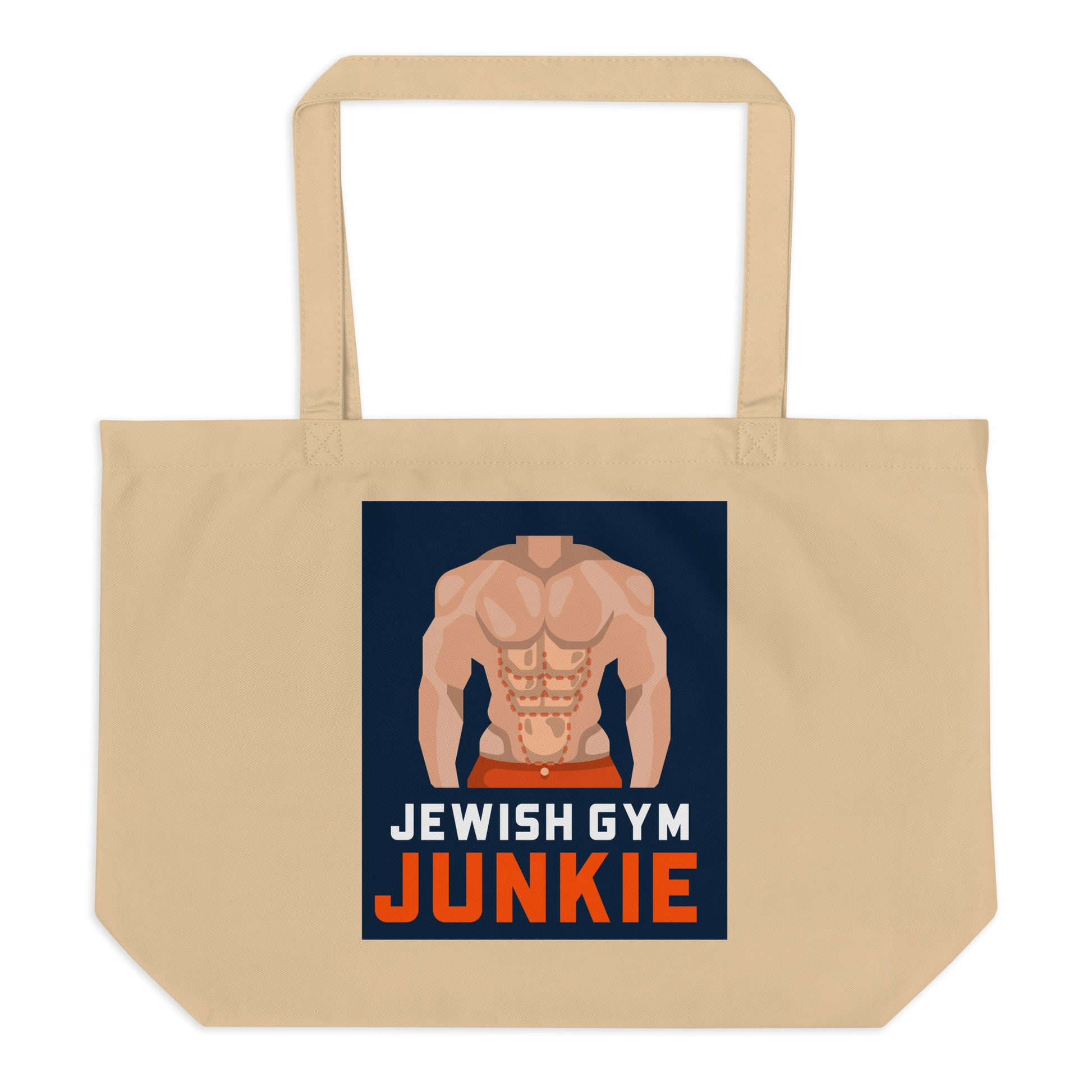 All In For Jews | Large Organic Tote Bag Jouparty