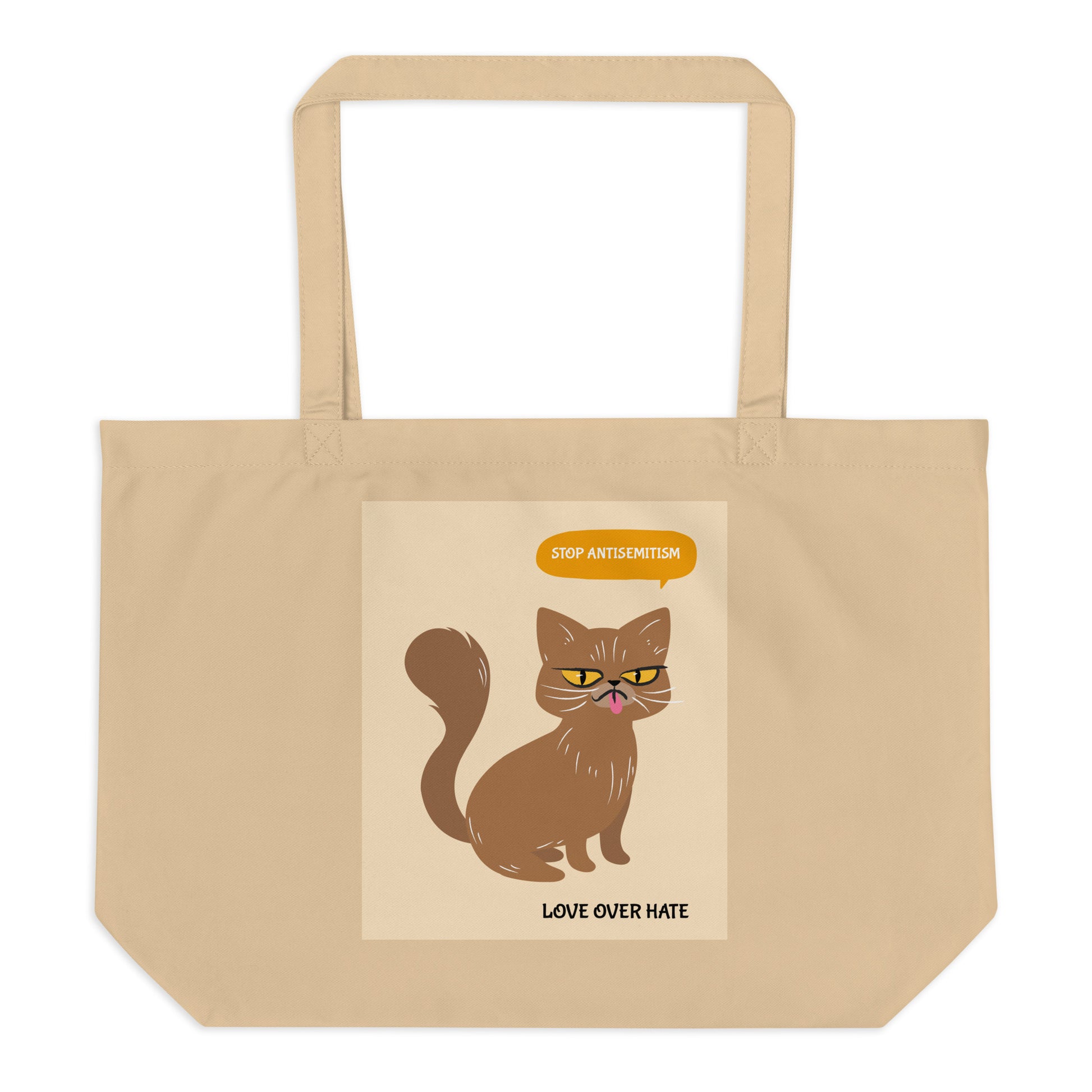 All In For Jews | Large Organic Tote Bag Jouparty