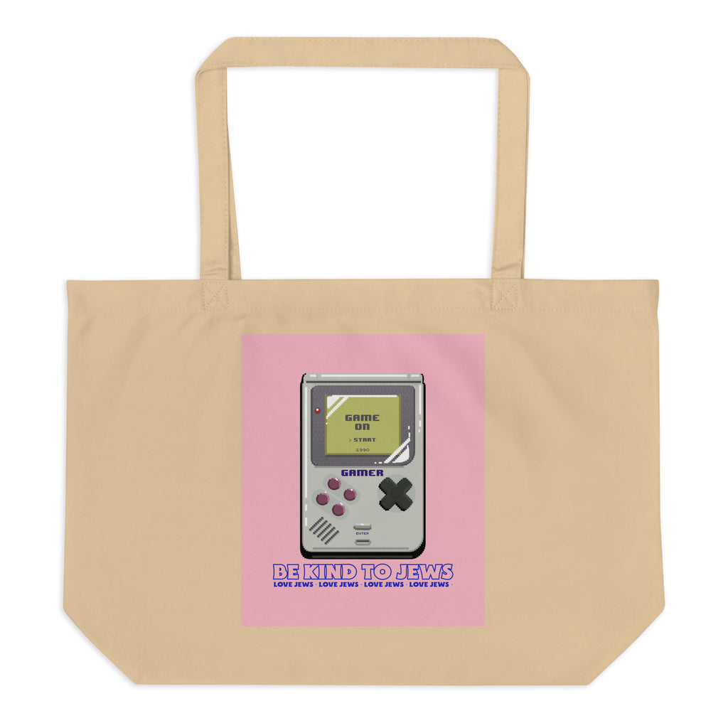 All In For Jews | Large Organic Tote Bag Jouparty