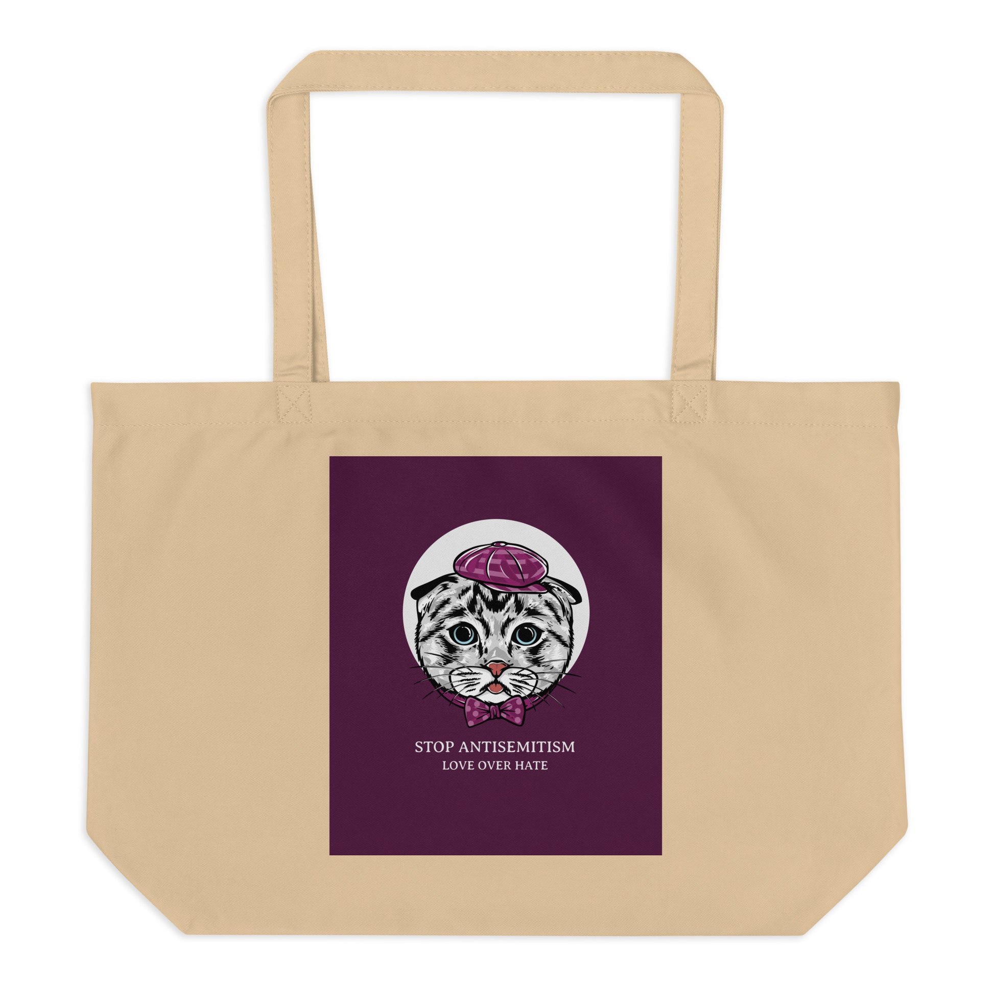 All In For Jews | Large Organic Tote Bag Jouparty
