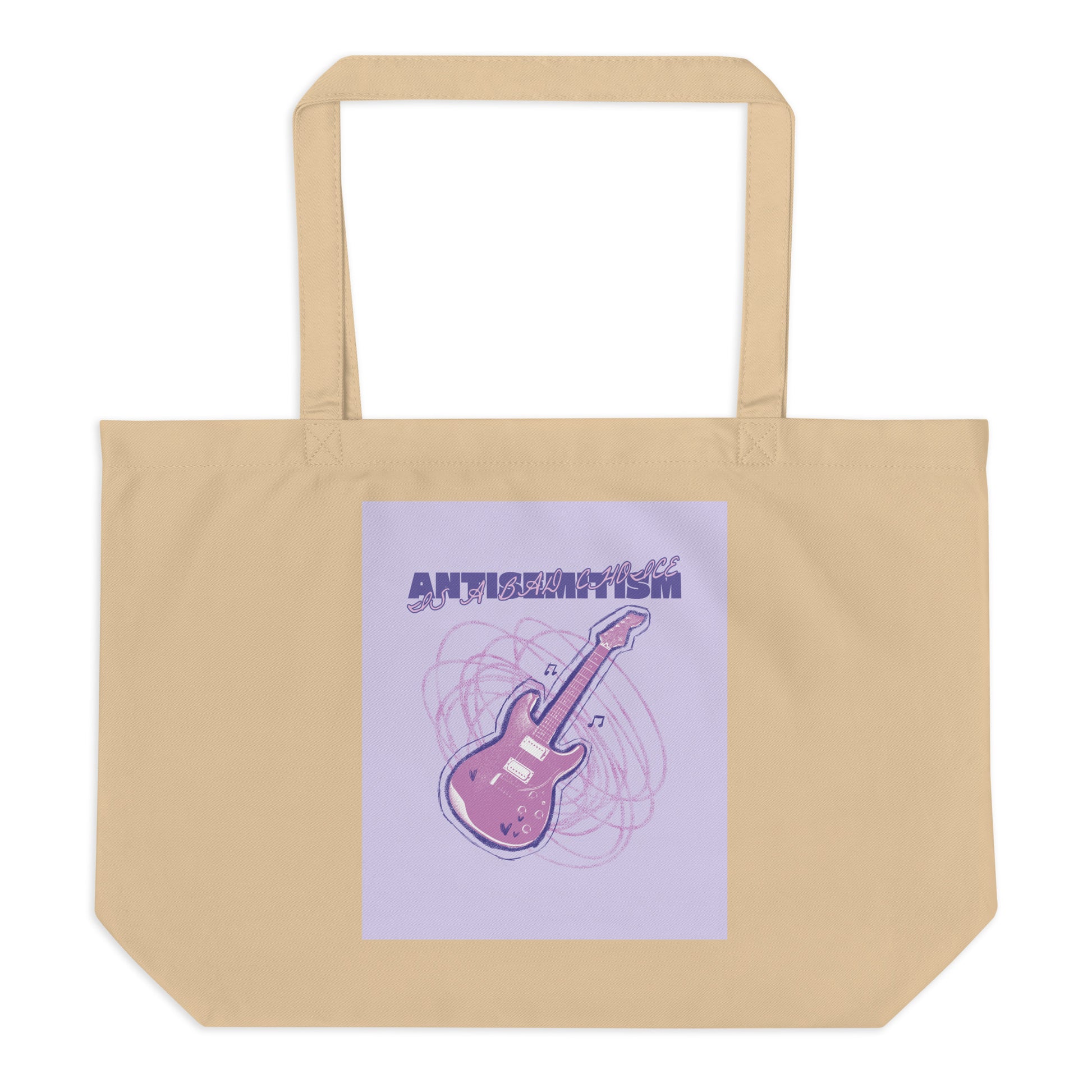 All In For Jews | Large Organic Tote Bag Jouparty