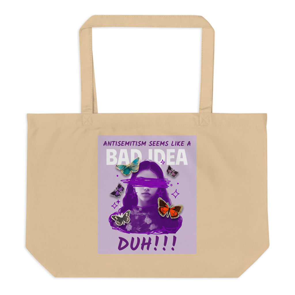 All In For Jews | Large Organic Tote Bag