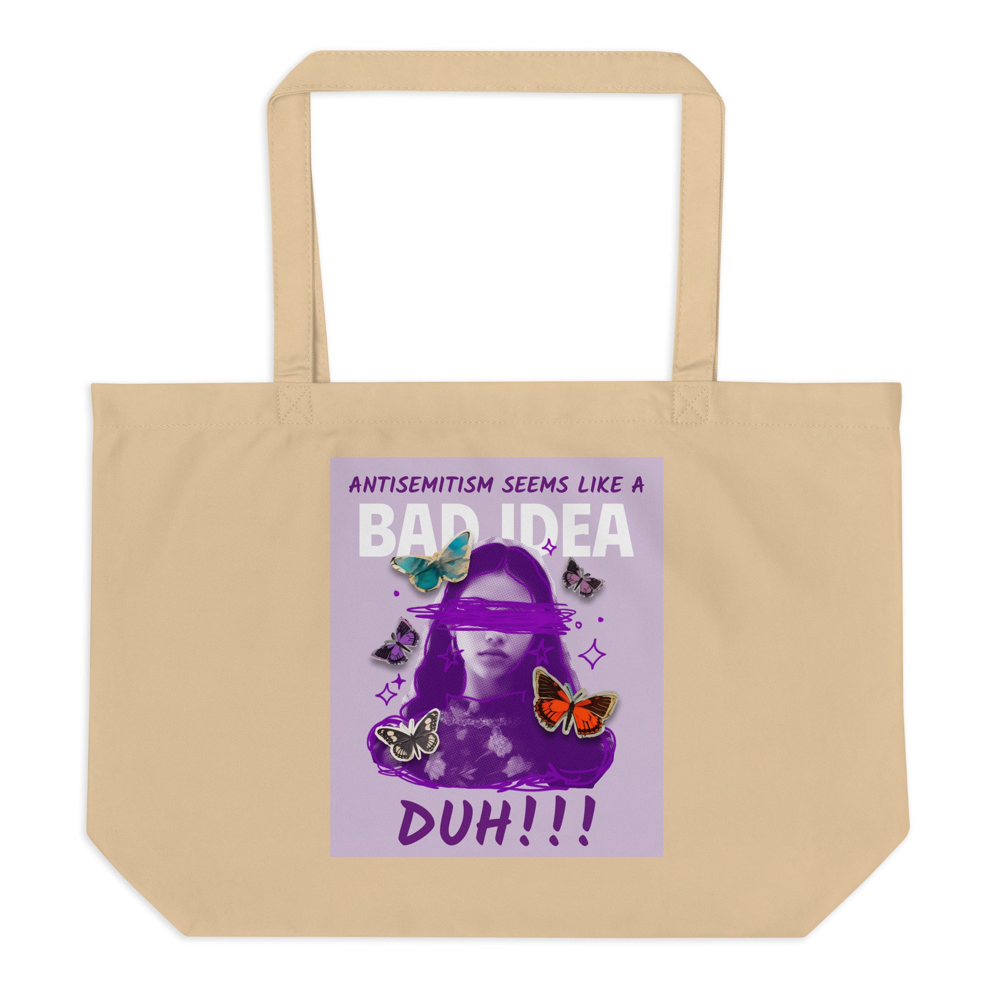 All In For Jews | Large Organic Tote Bag