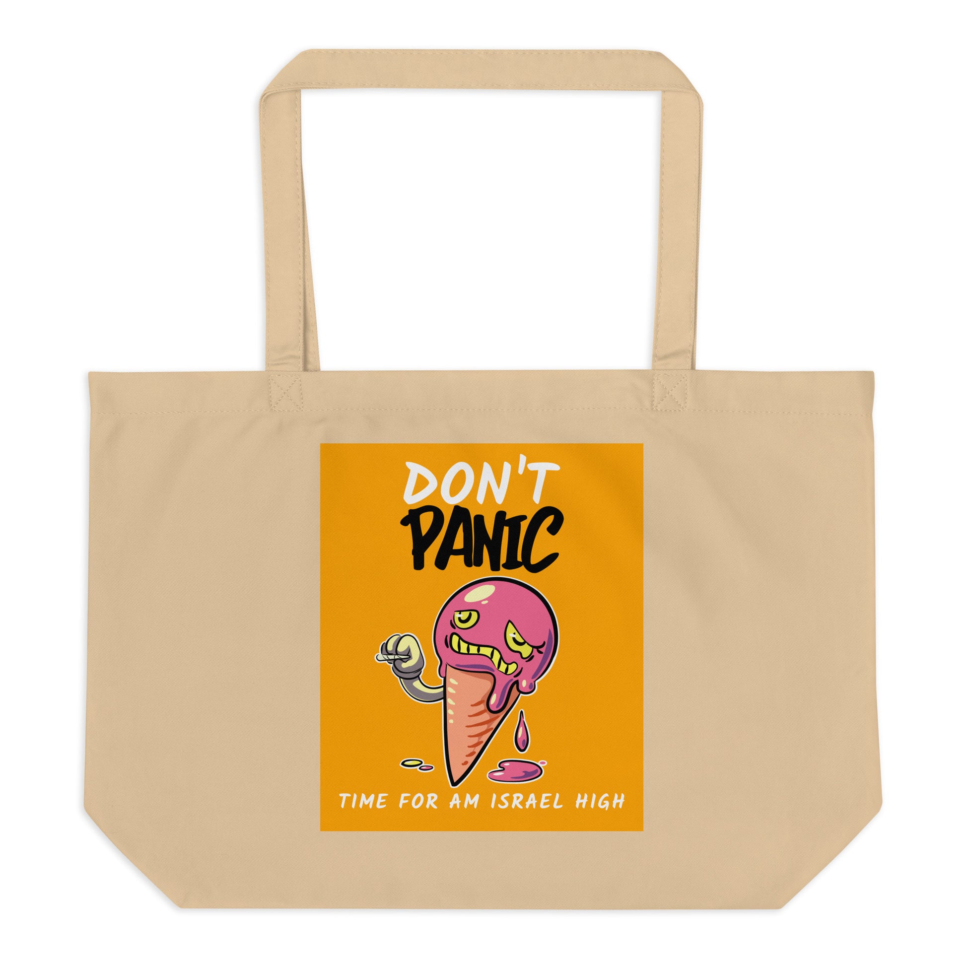 Am Israel High | Large Organic Tote Bag