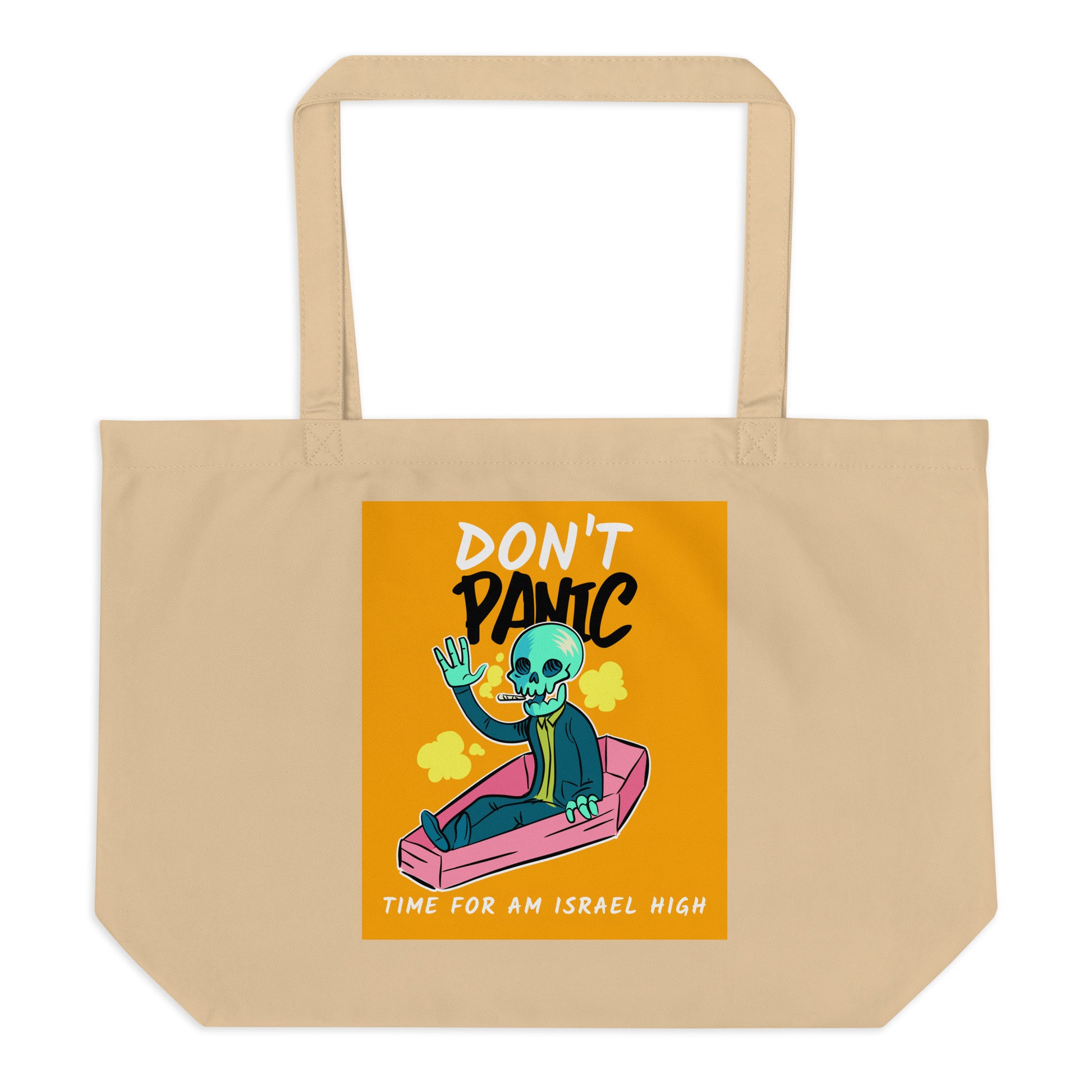 Am Israel High | Large Organic Tote Bag