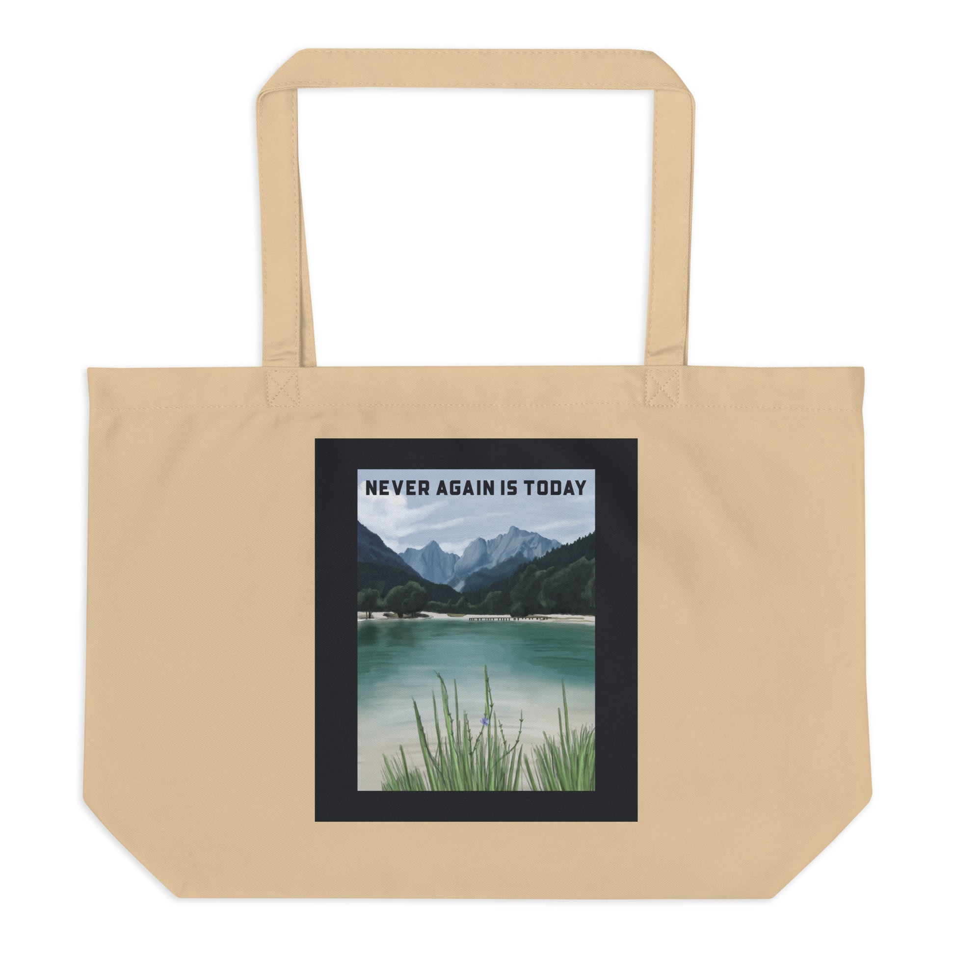 Nature & Sightseeing | Antisemitism | Large Organic Tote Bag Jouparty