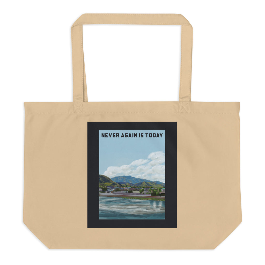 Nature & Sightseeing | Antisemitism | Large Organic Tote Bag Jouparty