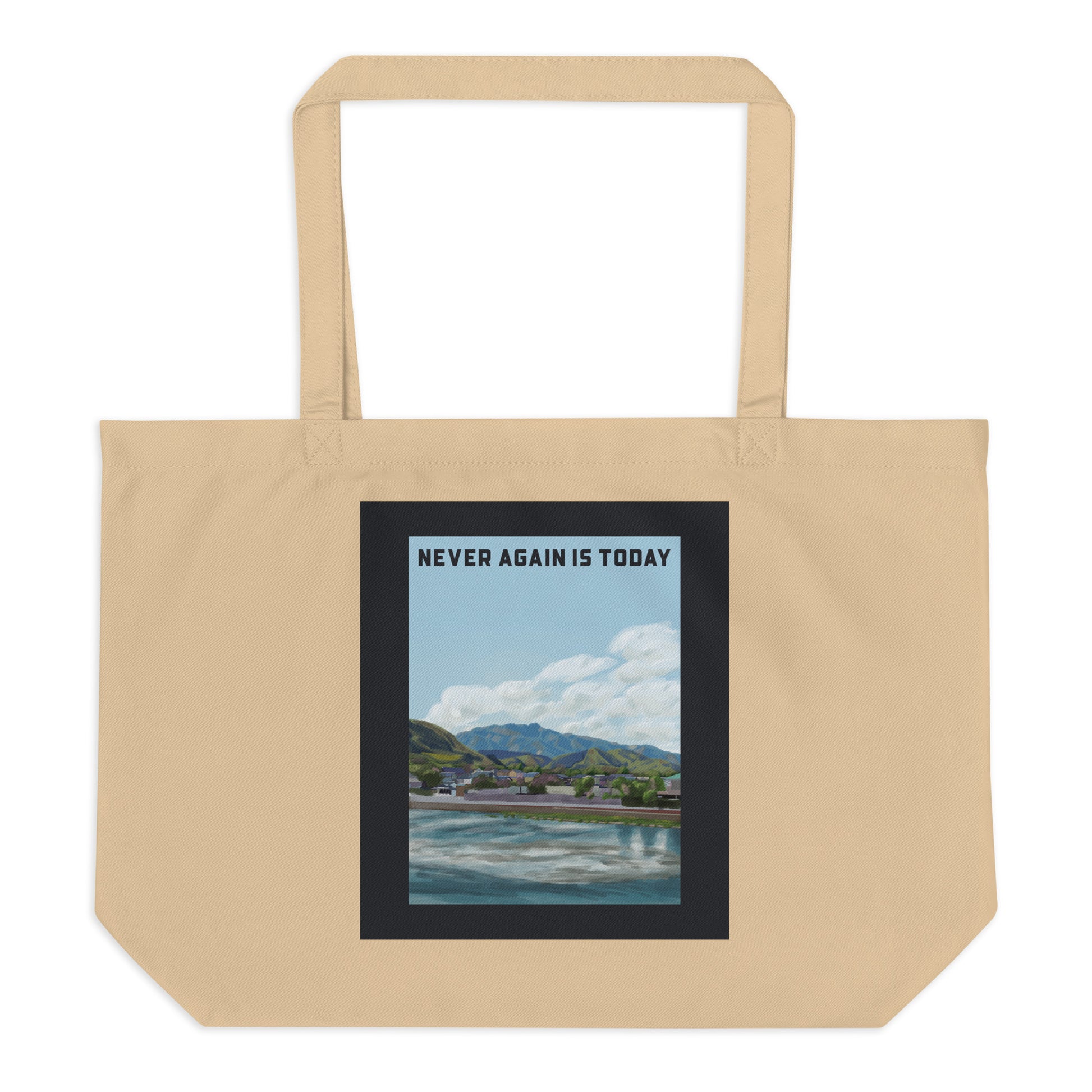 Nature & Sightseeing | Antisemitism | Large Organic Tote Bag Jouparty