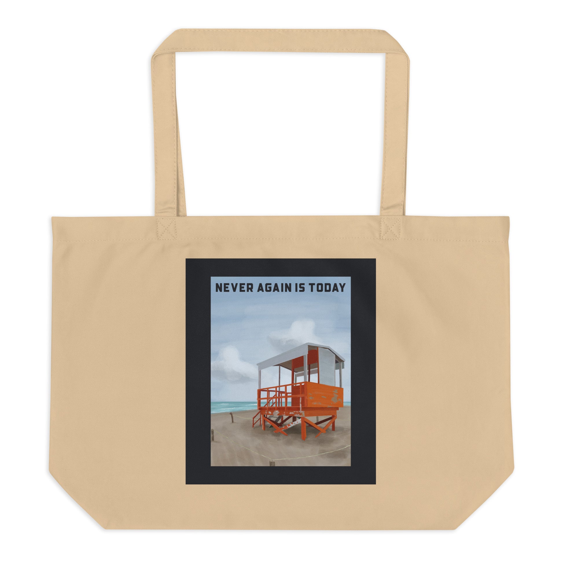 Nature & Sightseeing | Antisemitism | Large Organic Tote Bag Jouparty
