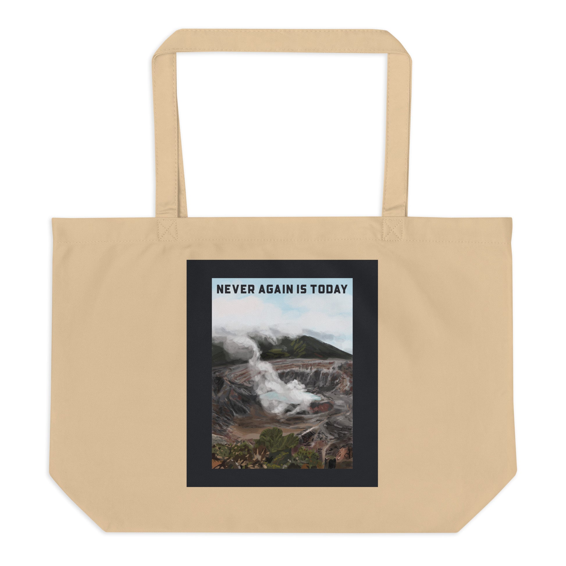 Nature & Sightseeing | Antisemitism | Large Organic Tote Bag