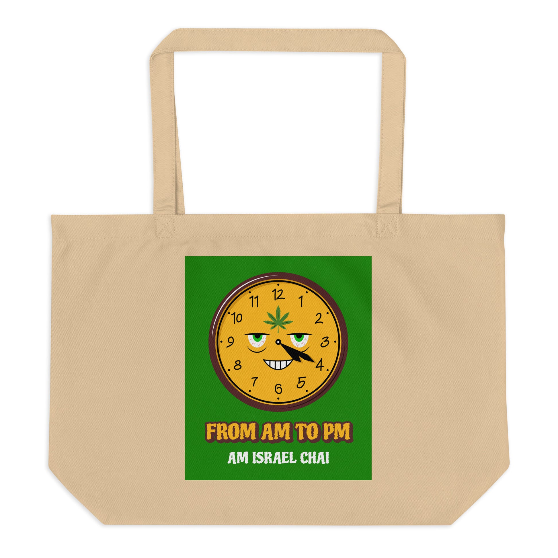 AM To PM | Large Organic Tote Bag