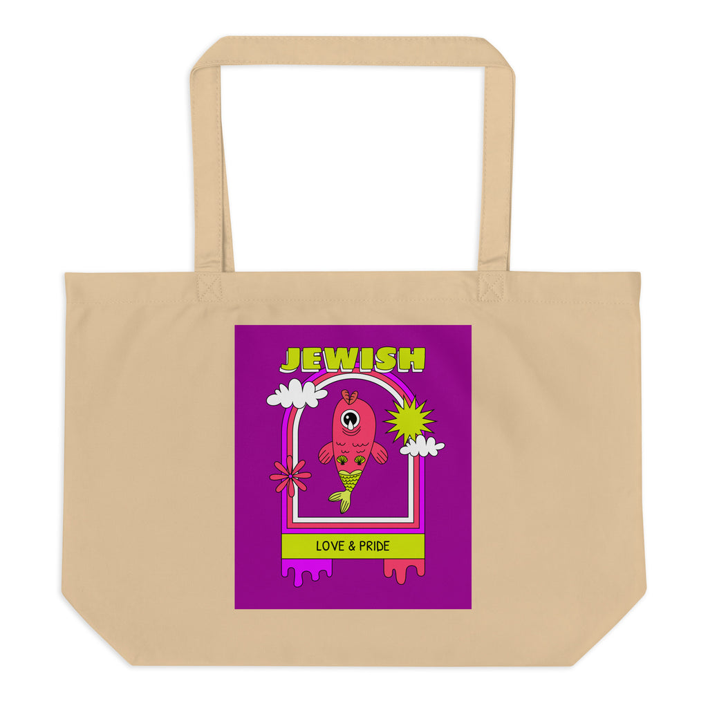 All In For Jews | Large Organic Tote Bag