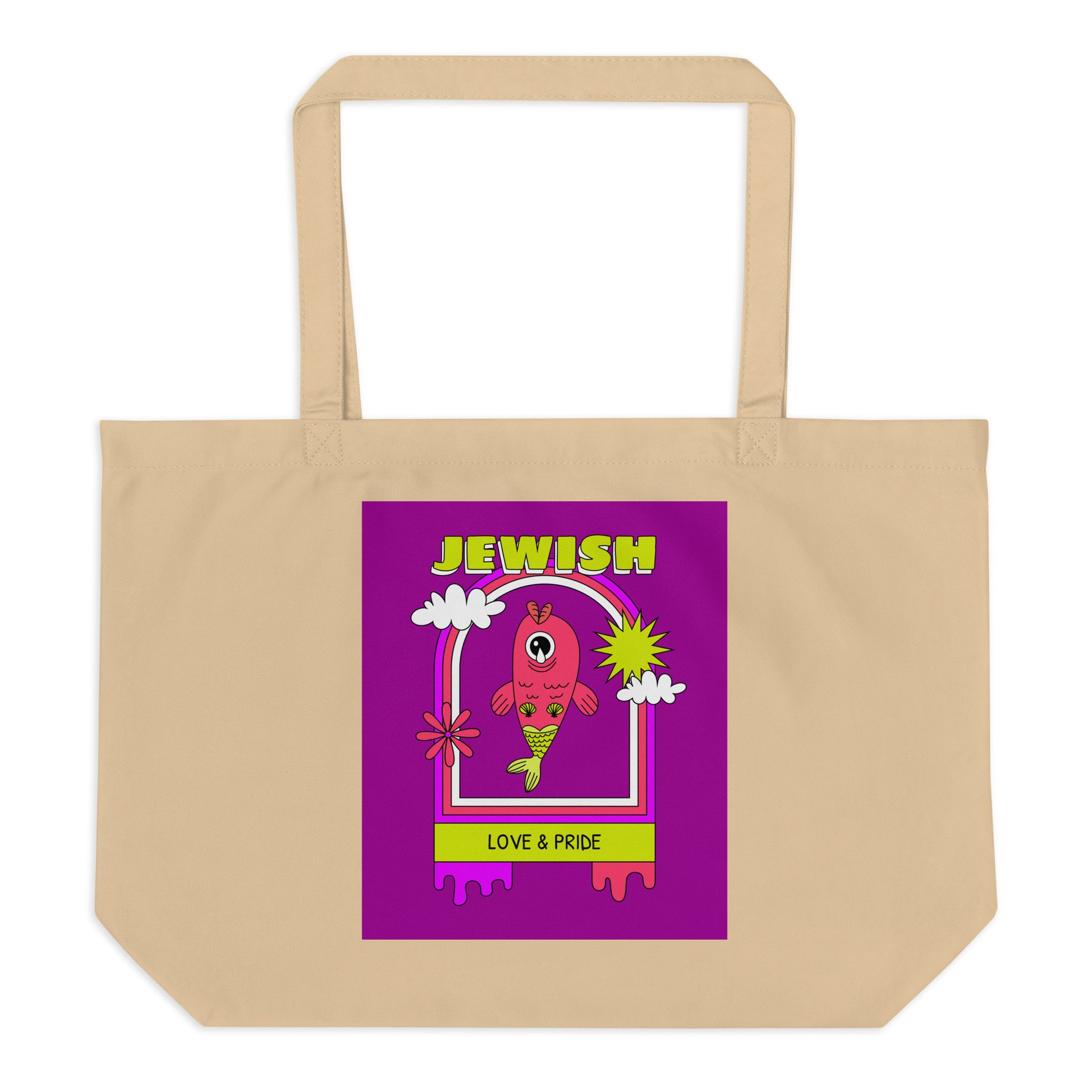 All In For Jews | Large Organic Tote Bag