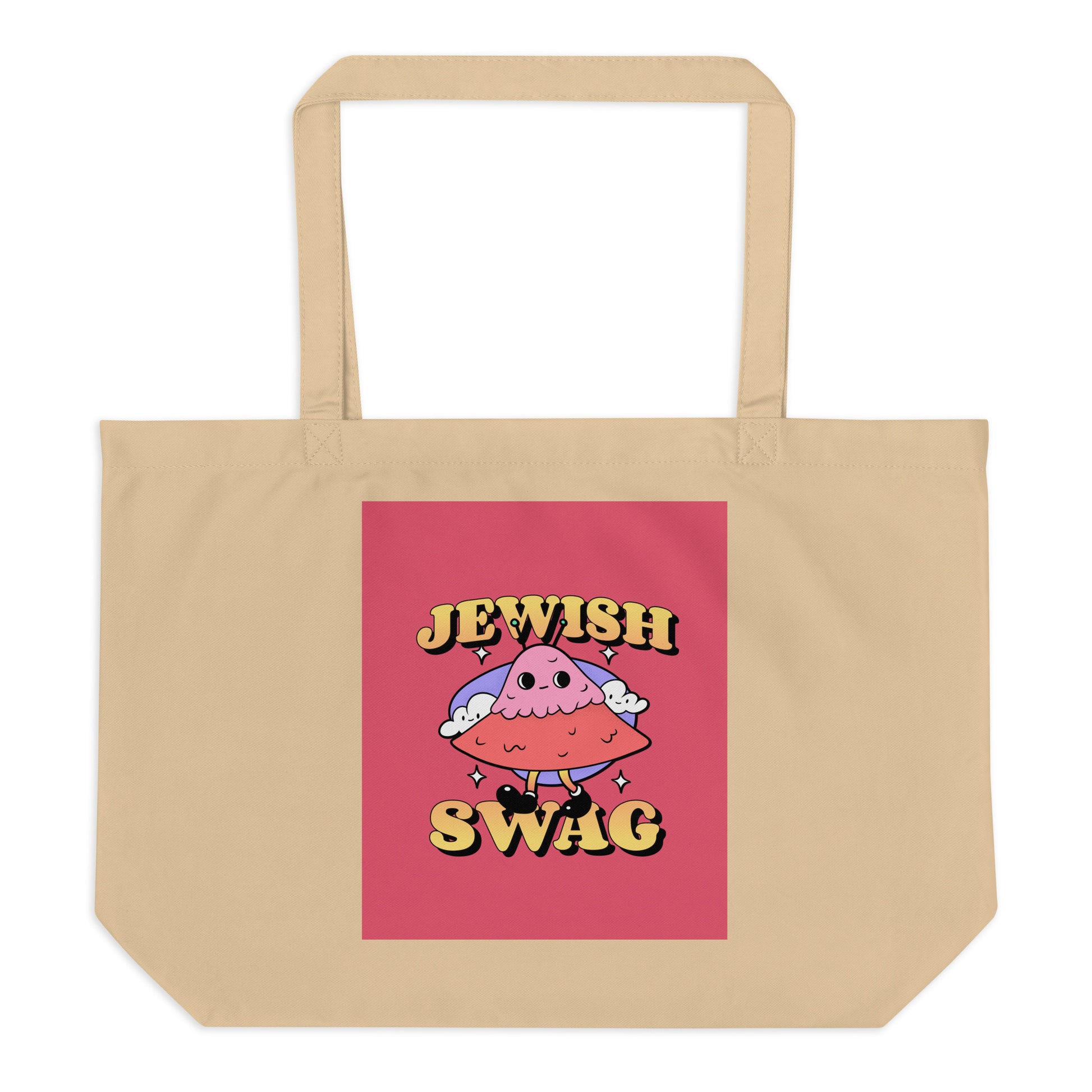 All In For Jews | Large Organic Tote Bag Jouparty