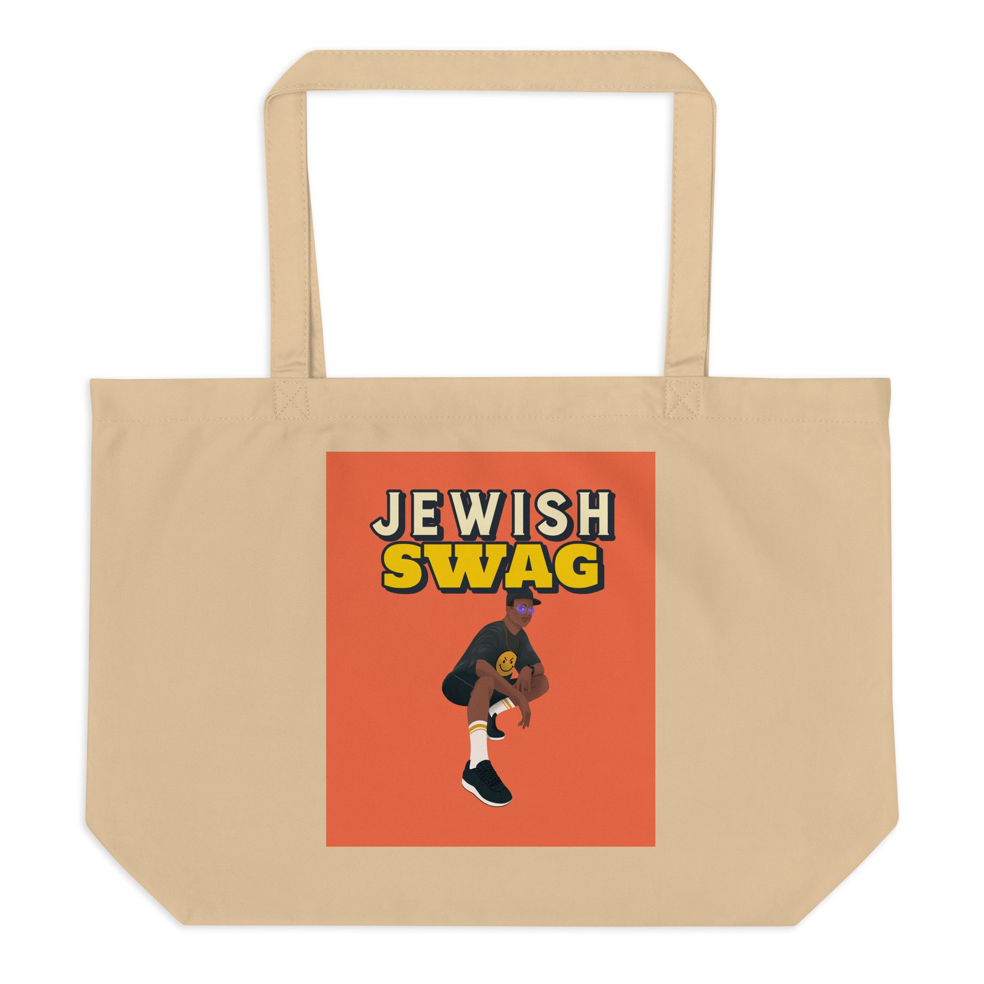 All In For Jews | Large Organic Tote Bag Jouparty