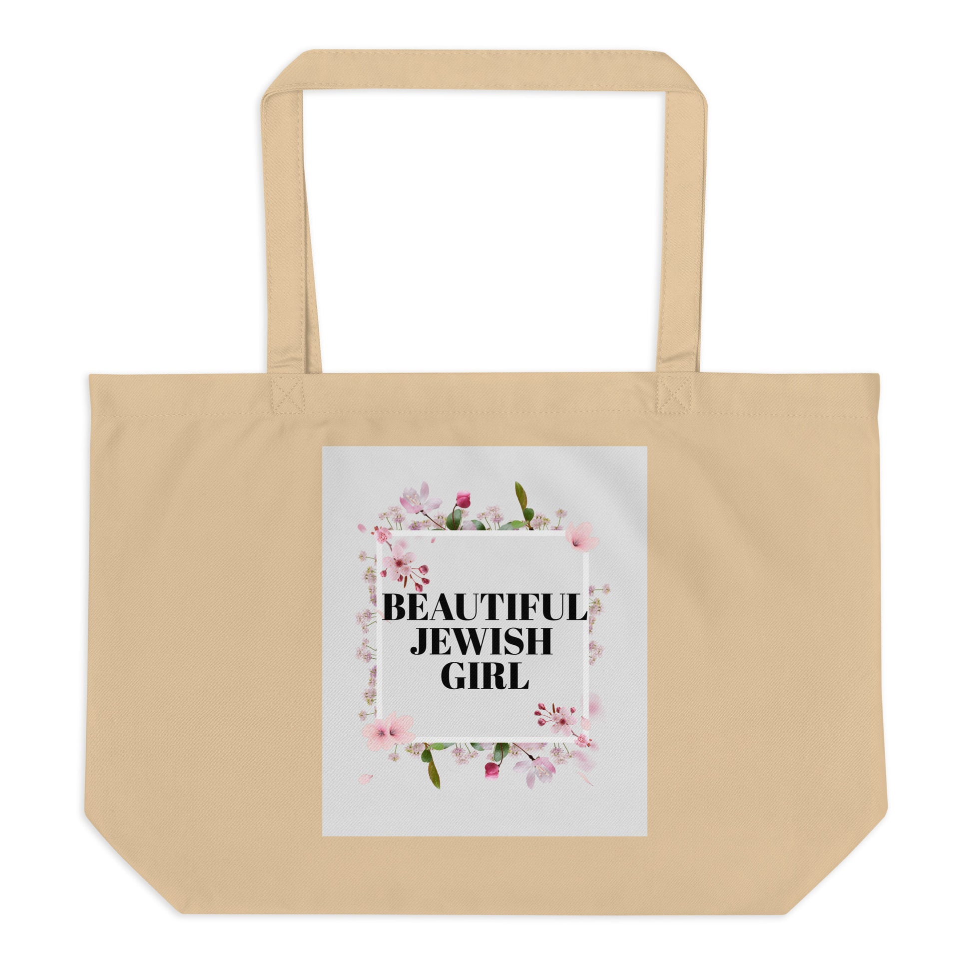 All In For Jews | Large Organic Tote Bag Jouparty