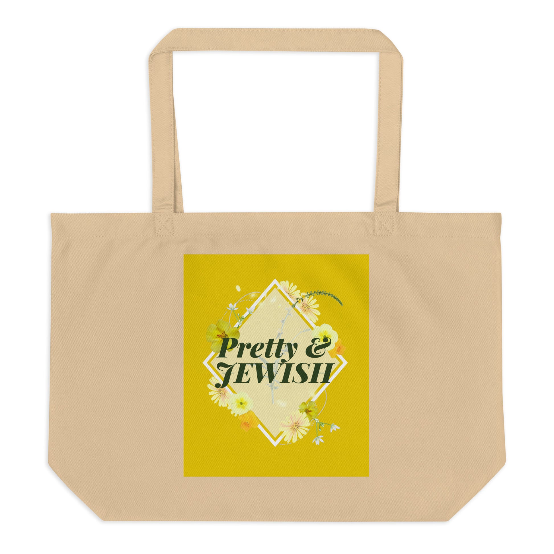 All In For Jews | Large Organic Tote Bag Jouparty