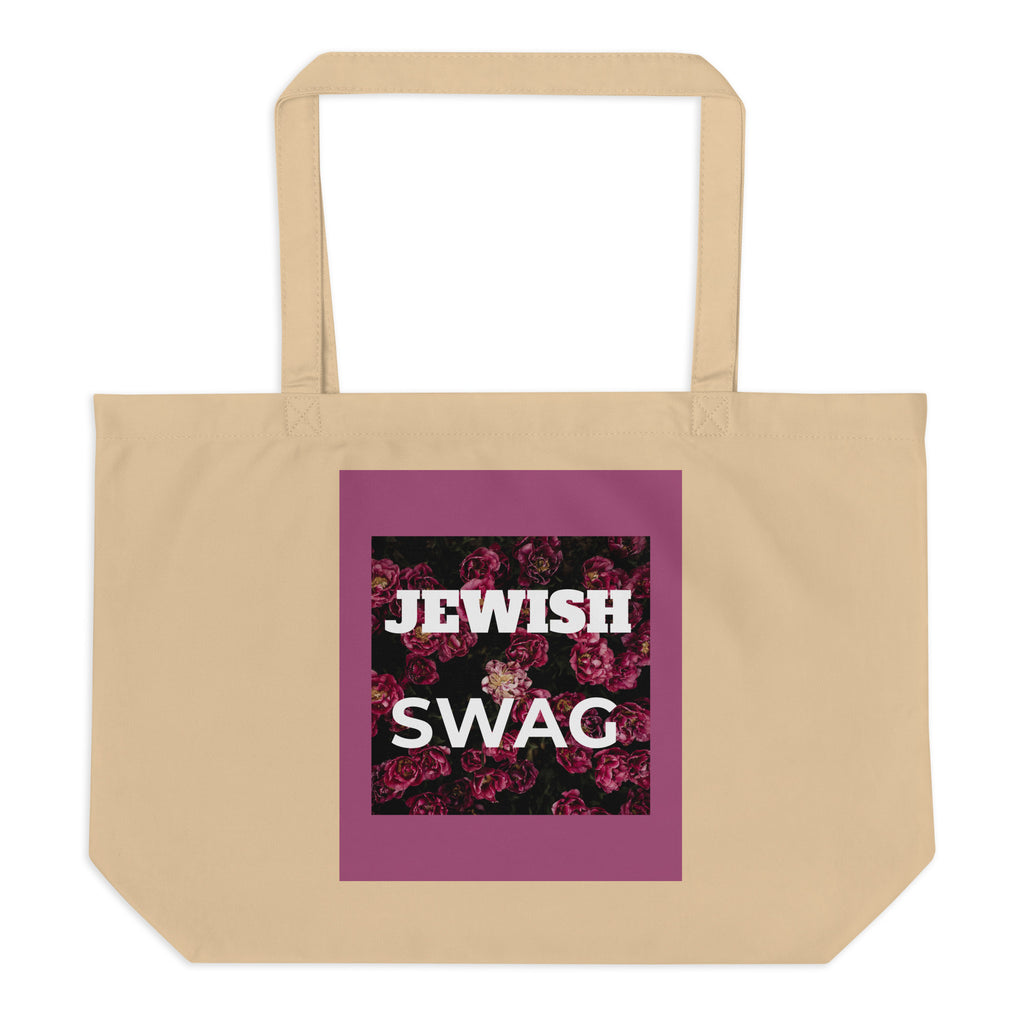 All In For Jews | Large Organic Tote Bag Jouparty