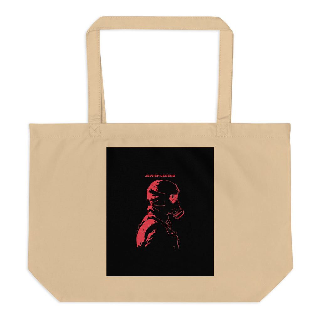 Jewish Legend | Large Organic Tote Bag