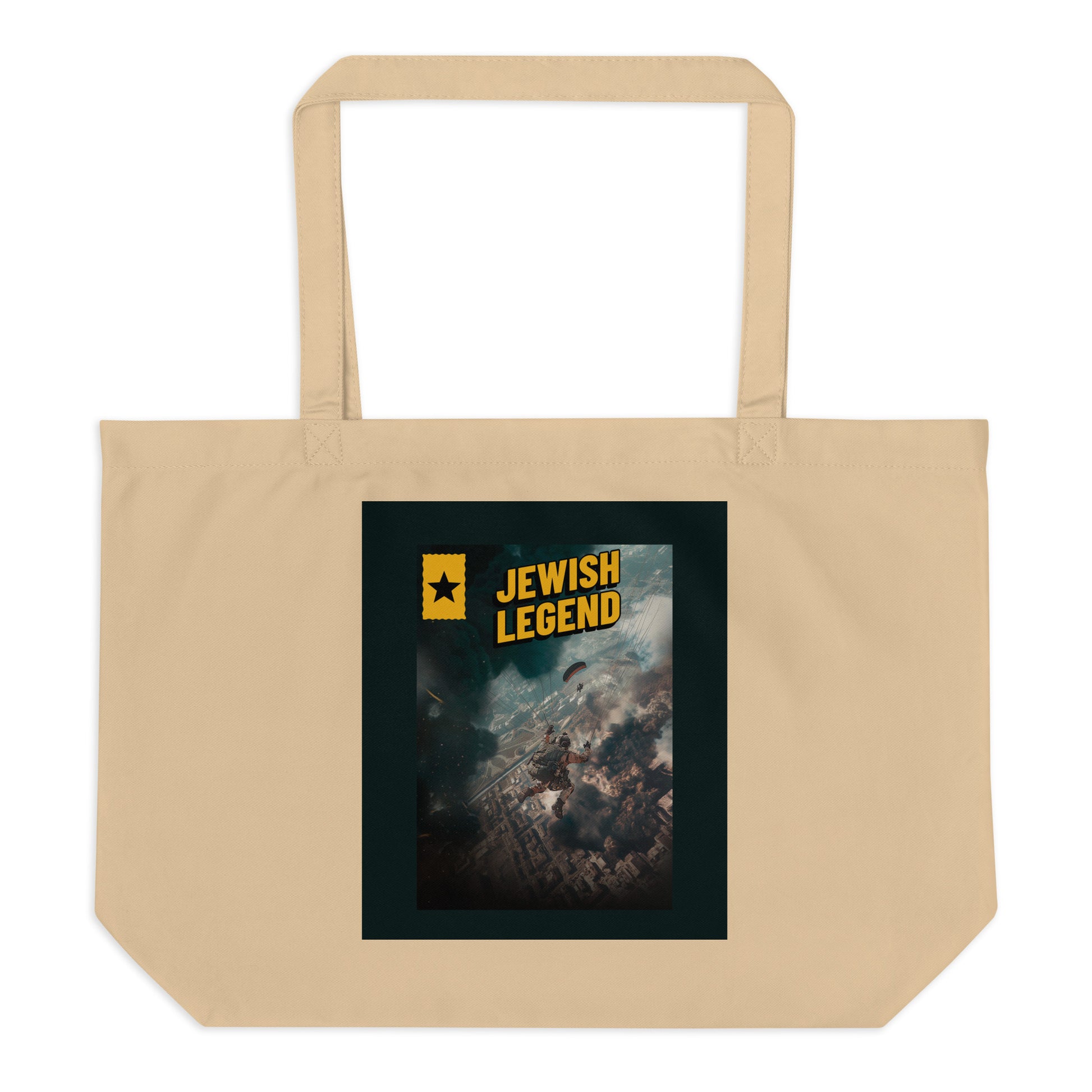 Jewish Legend | Large Organic Tote Bag