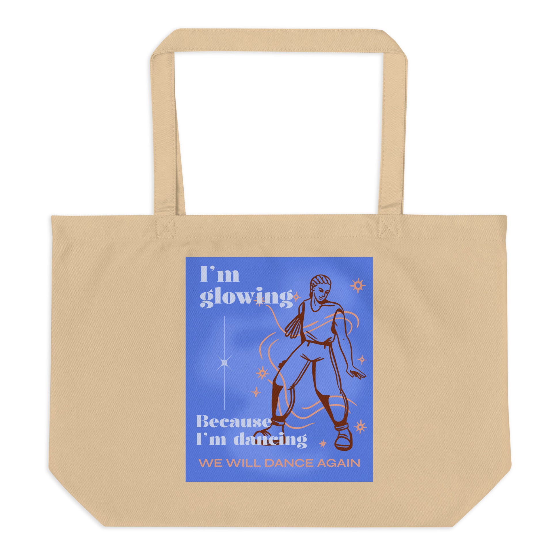 We will Dance Again Party | Large Organic Tote Bag