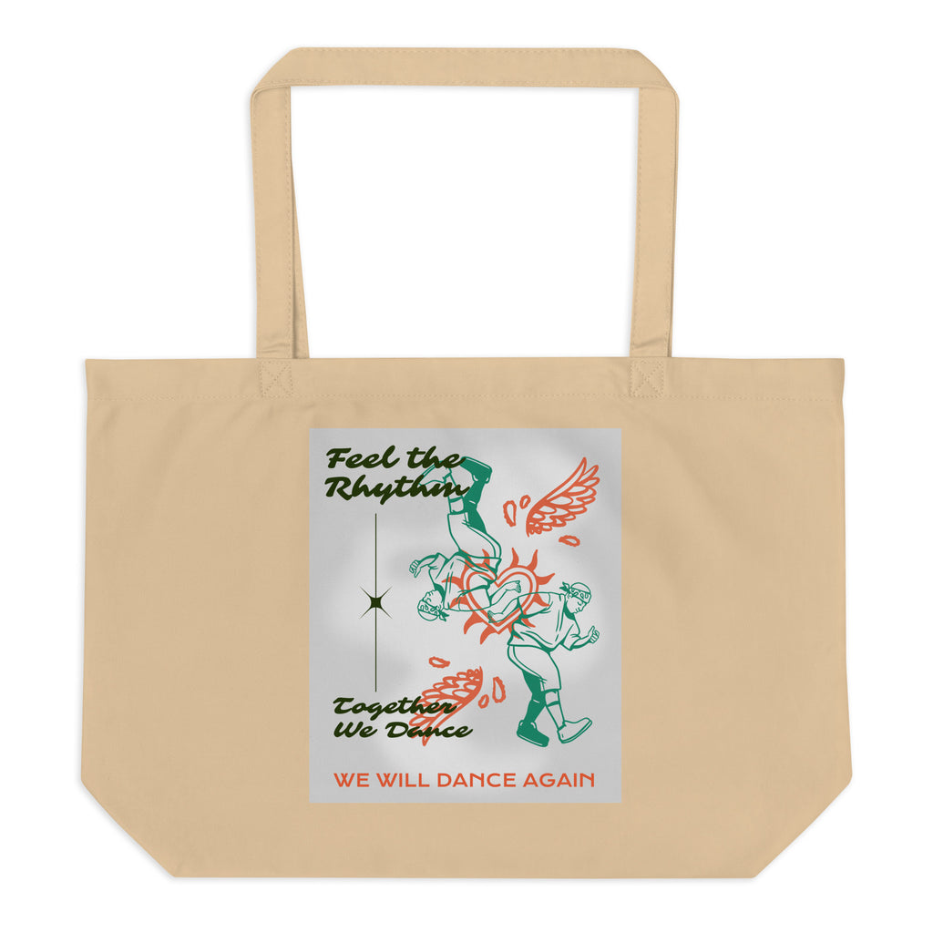 We will Dance Again Party | Large Organic Tote Bag