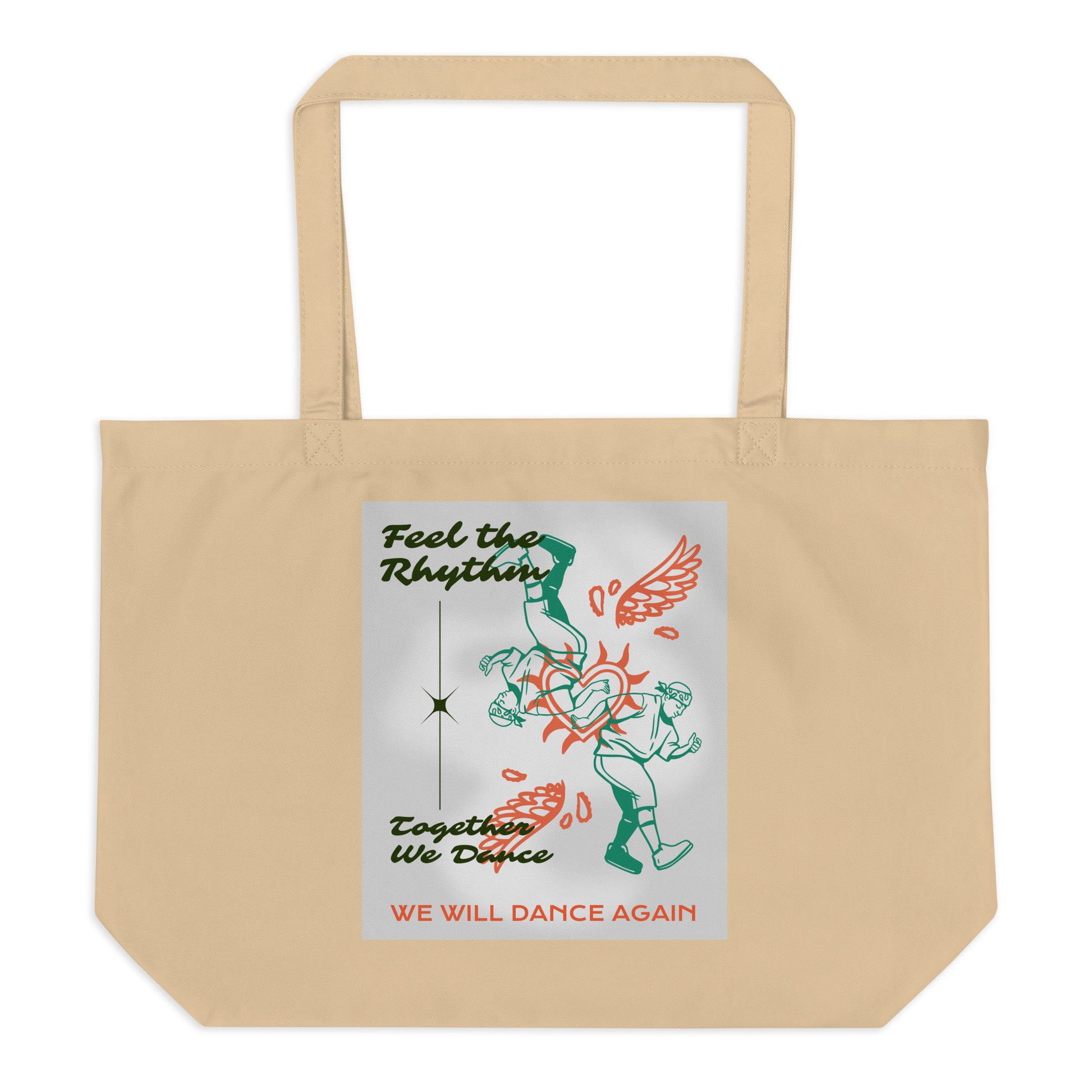 We will Dance Again Party | Large Organic Tote Bag
